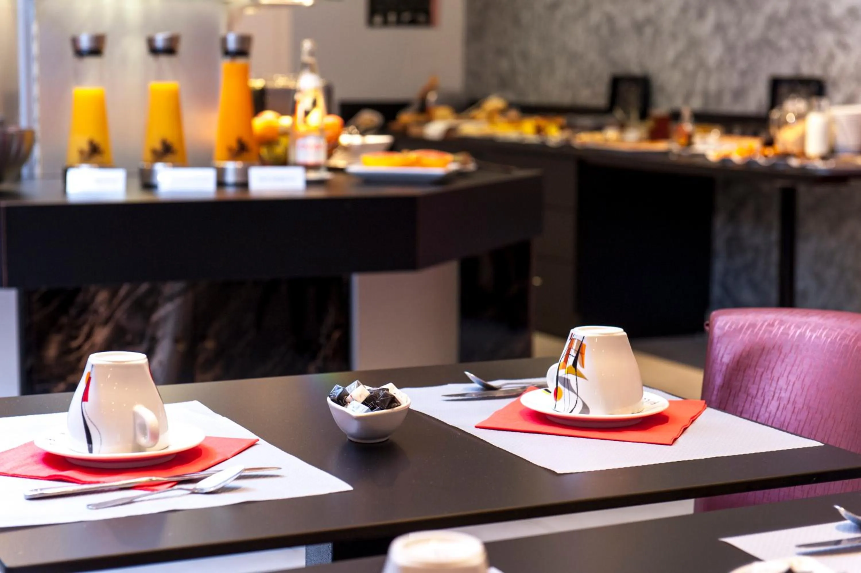 Breakfast in Brit Hotel Belfort Centre-Le Boreal