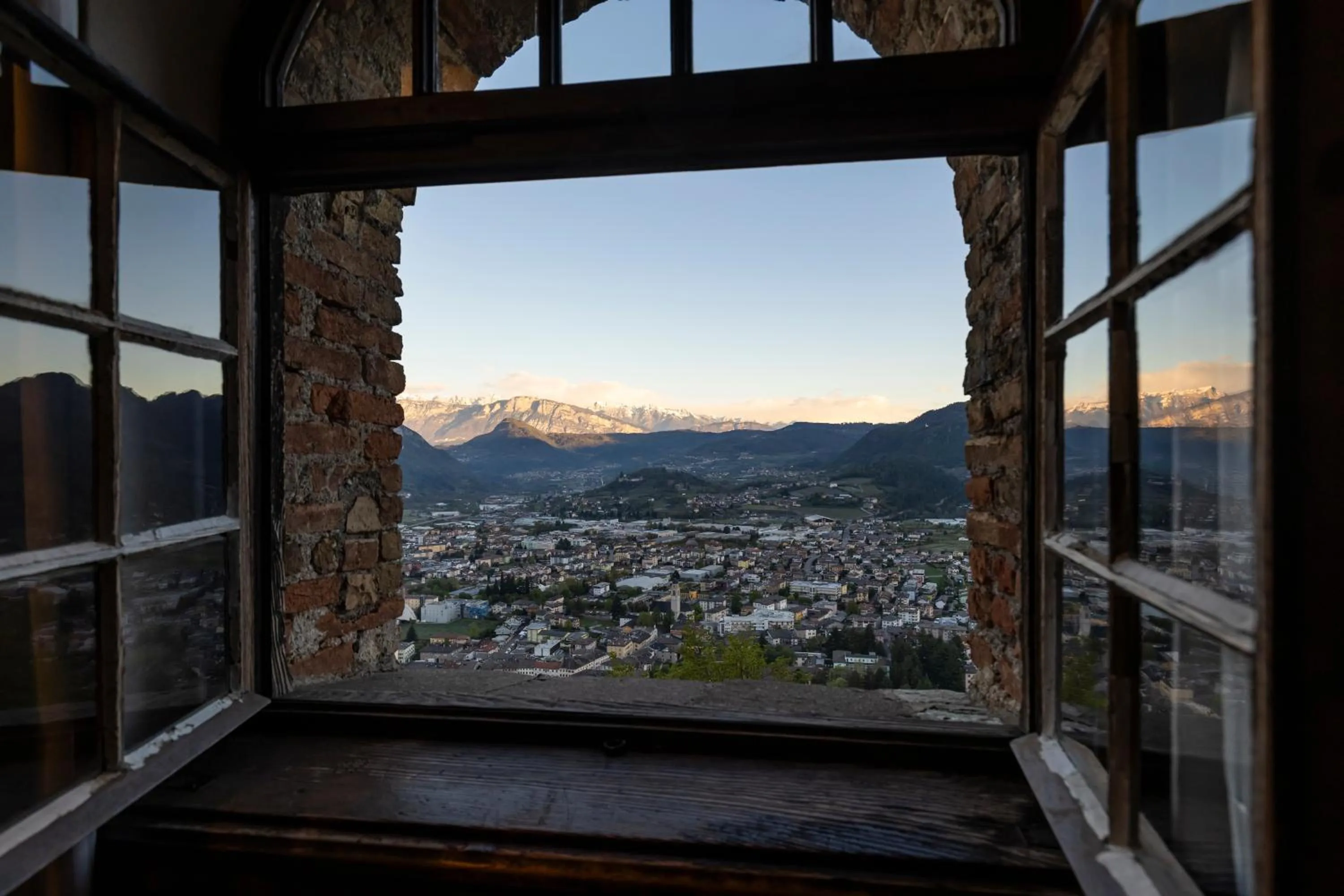 City view in Castel Pergine