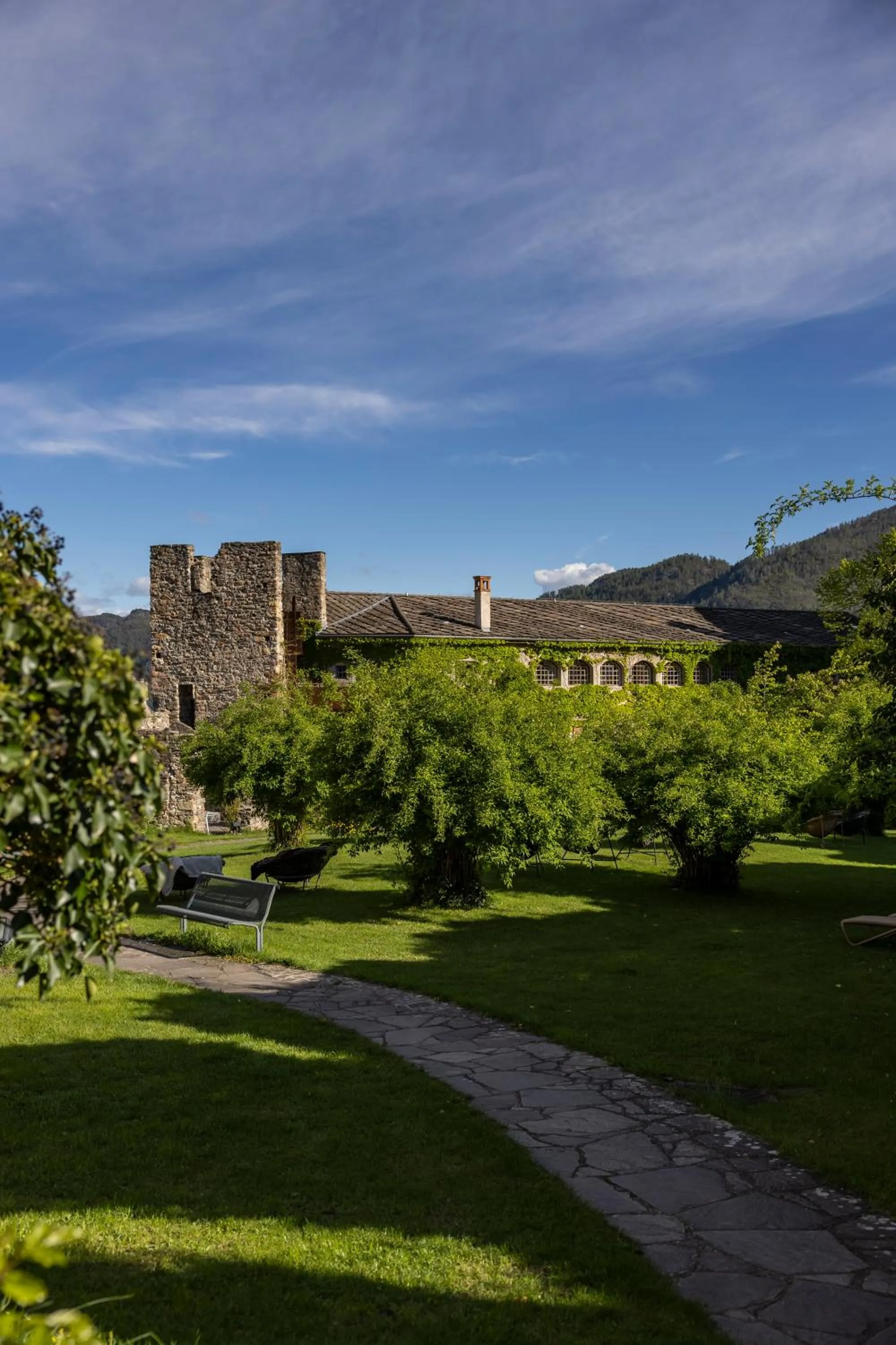 Garden in Castel Pergine