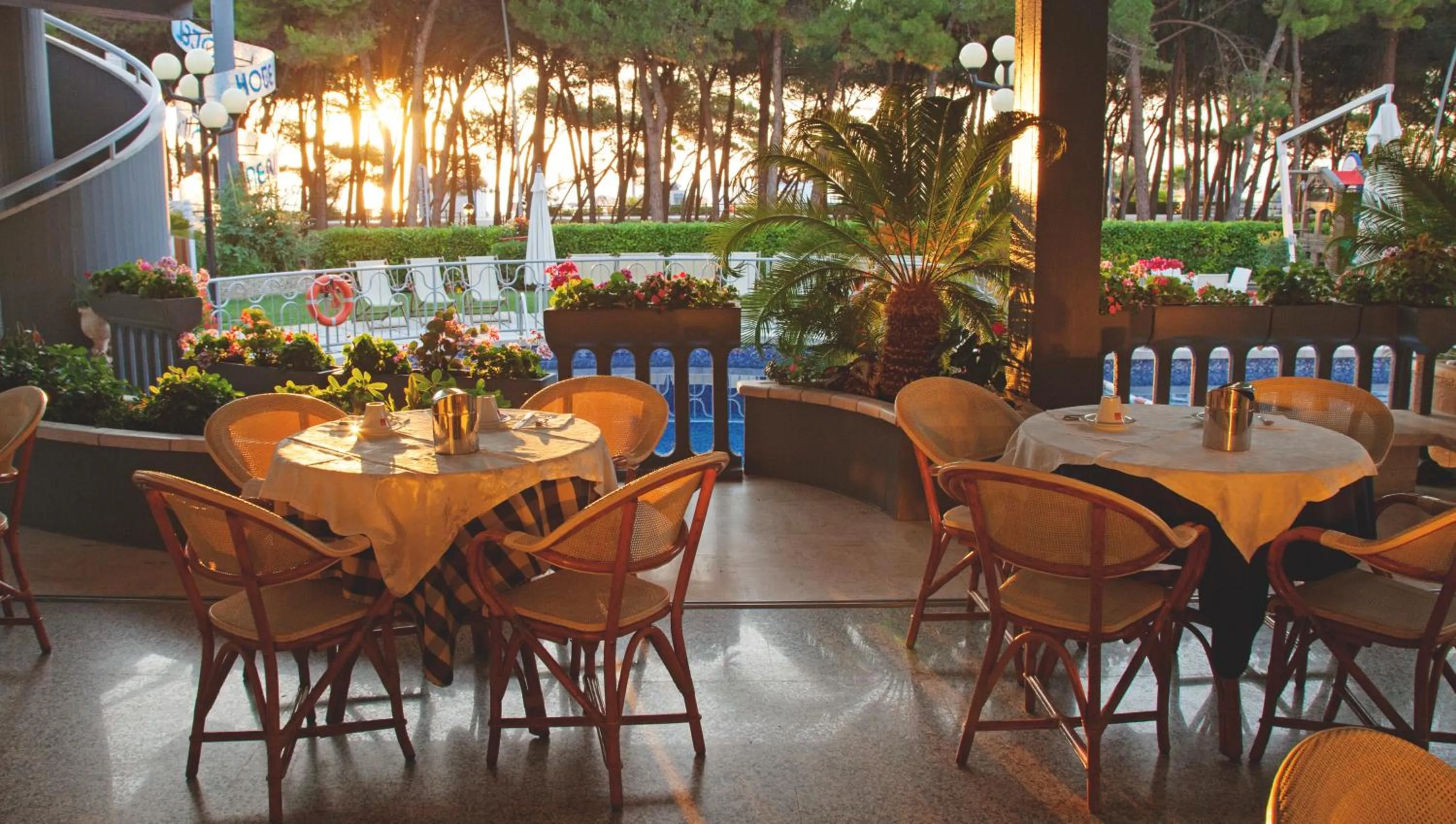 Area and facilities in Hotel Meripol