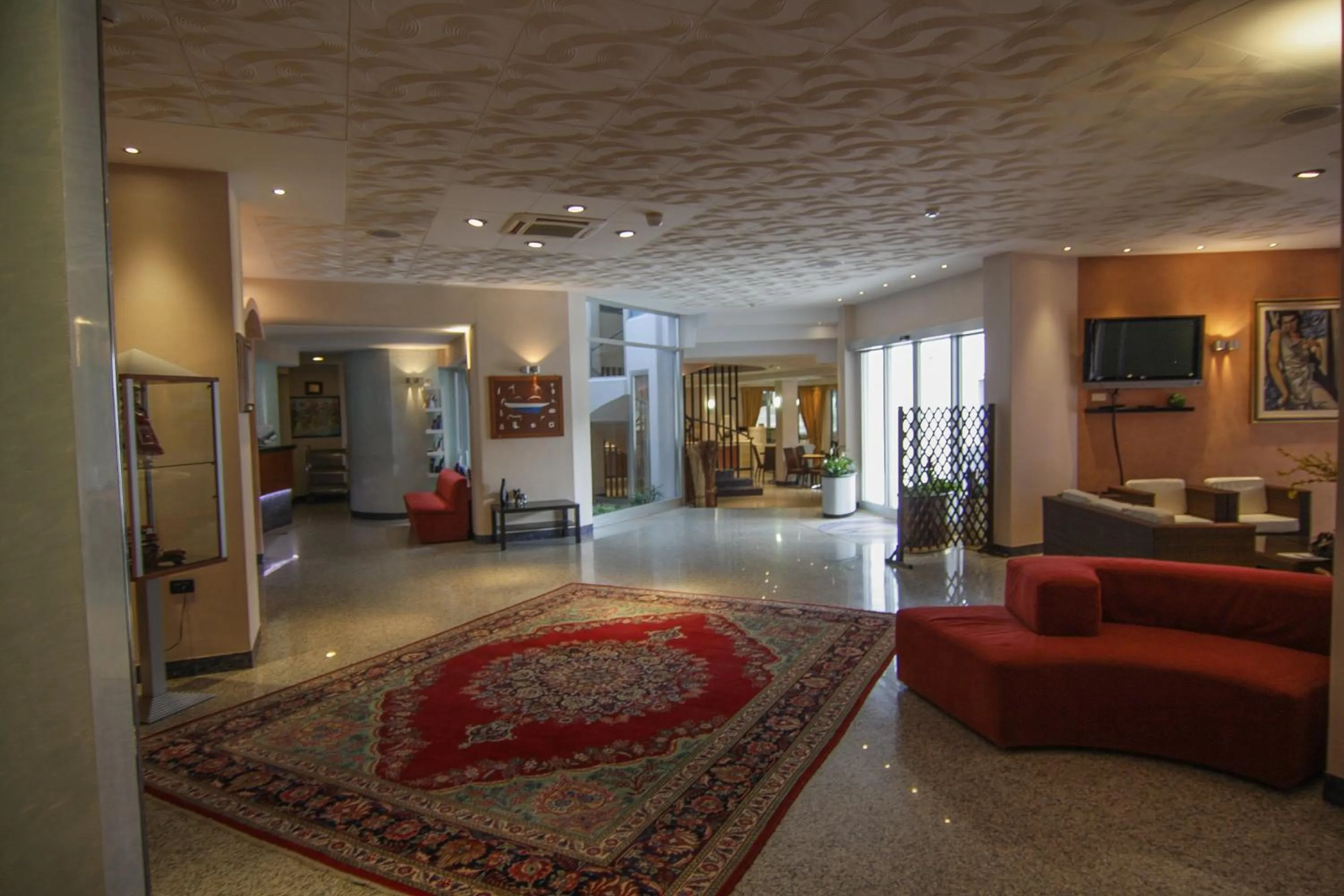 Lobby or reception in Hotel Meripol
