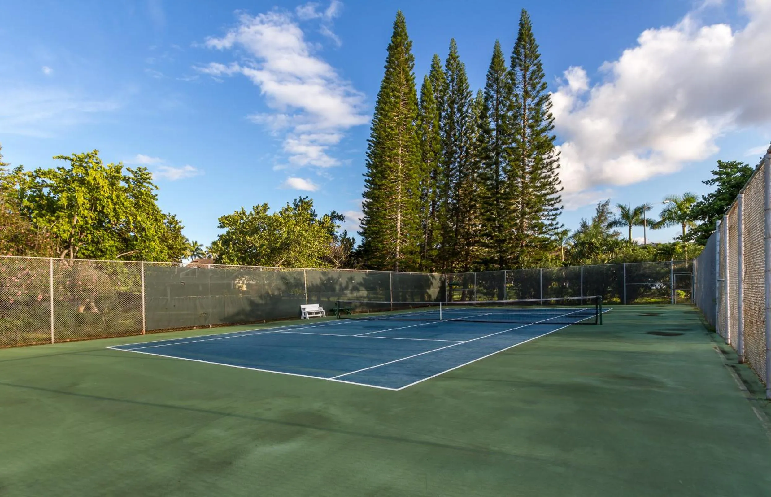 Tennis court in The Turtle Bay Signature