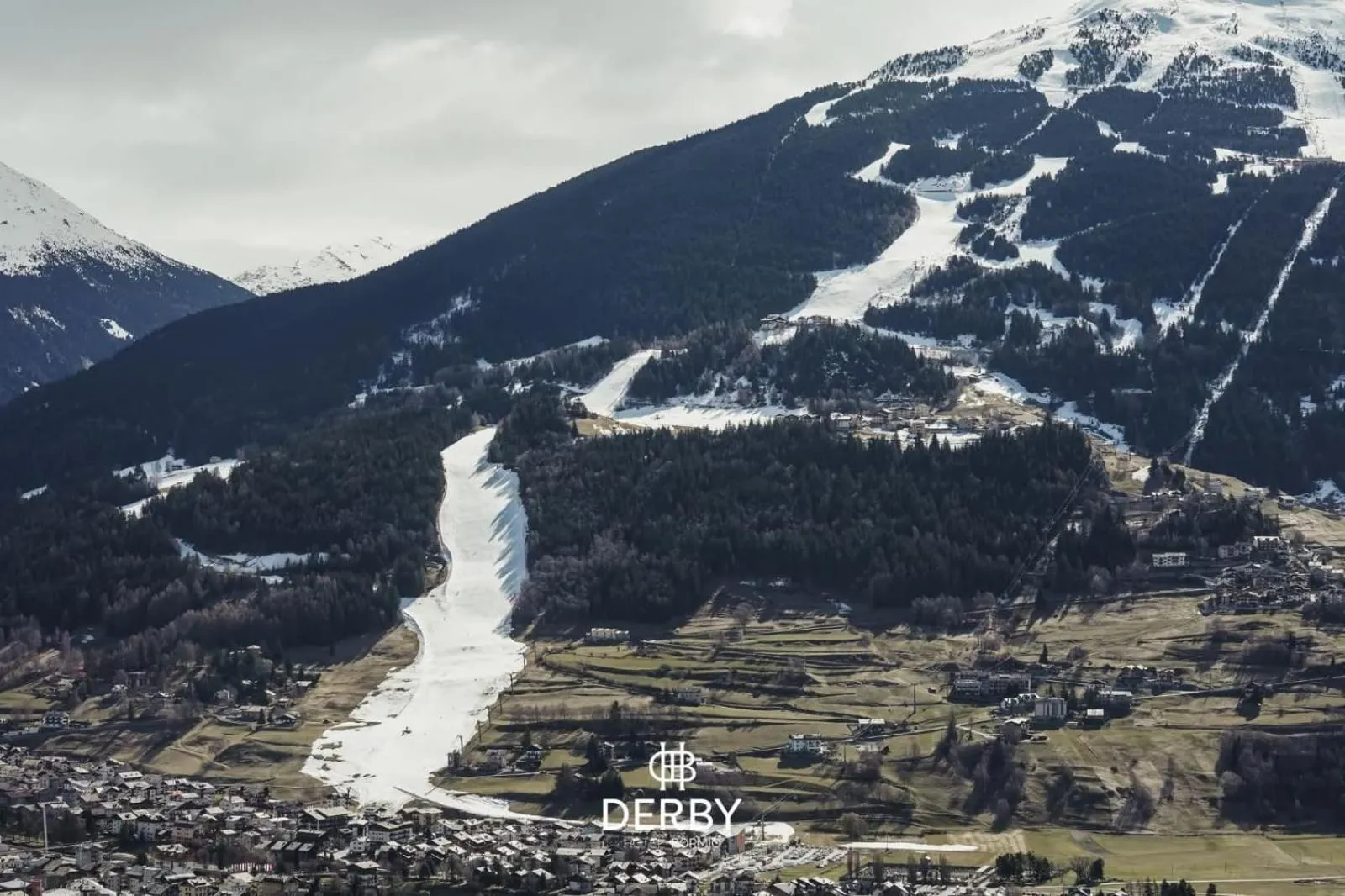 Mountain view in Hotel Derby