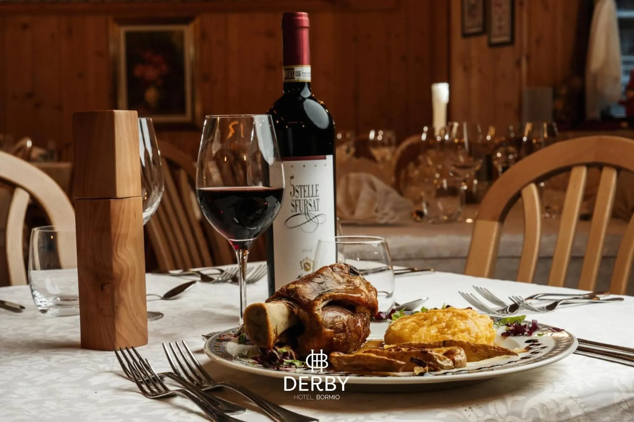 Restaurant/places to eat in Hotel Derby