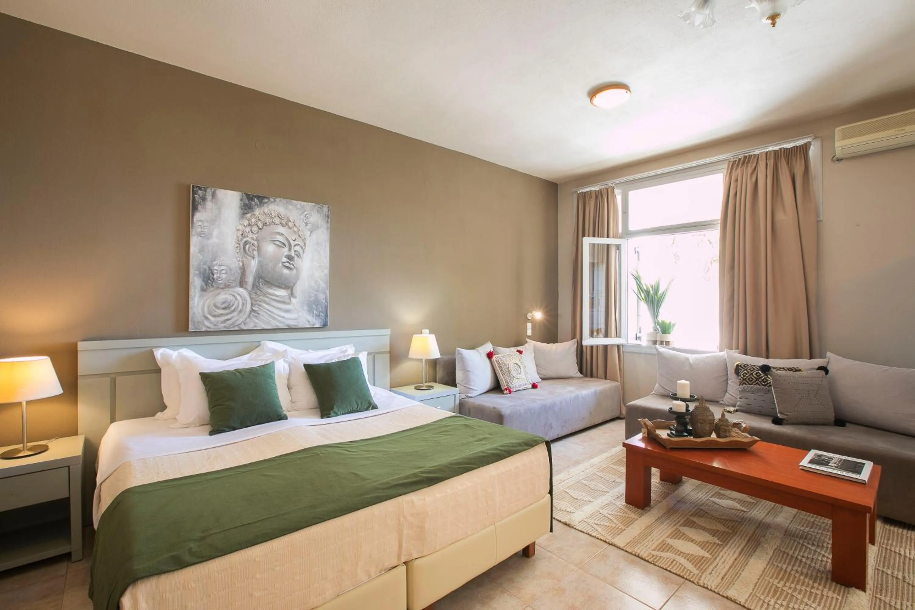 Bedroom, Bed in Irida Aegean View, Philian Hotels and Resorts