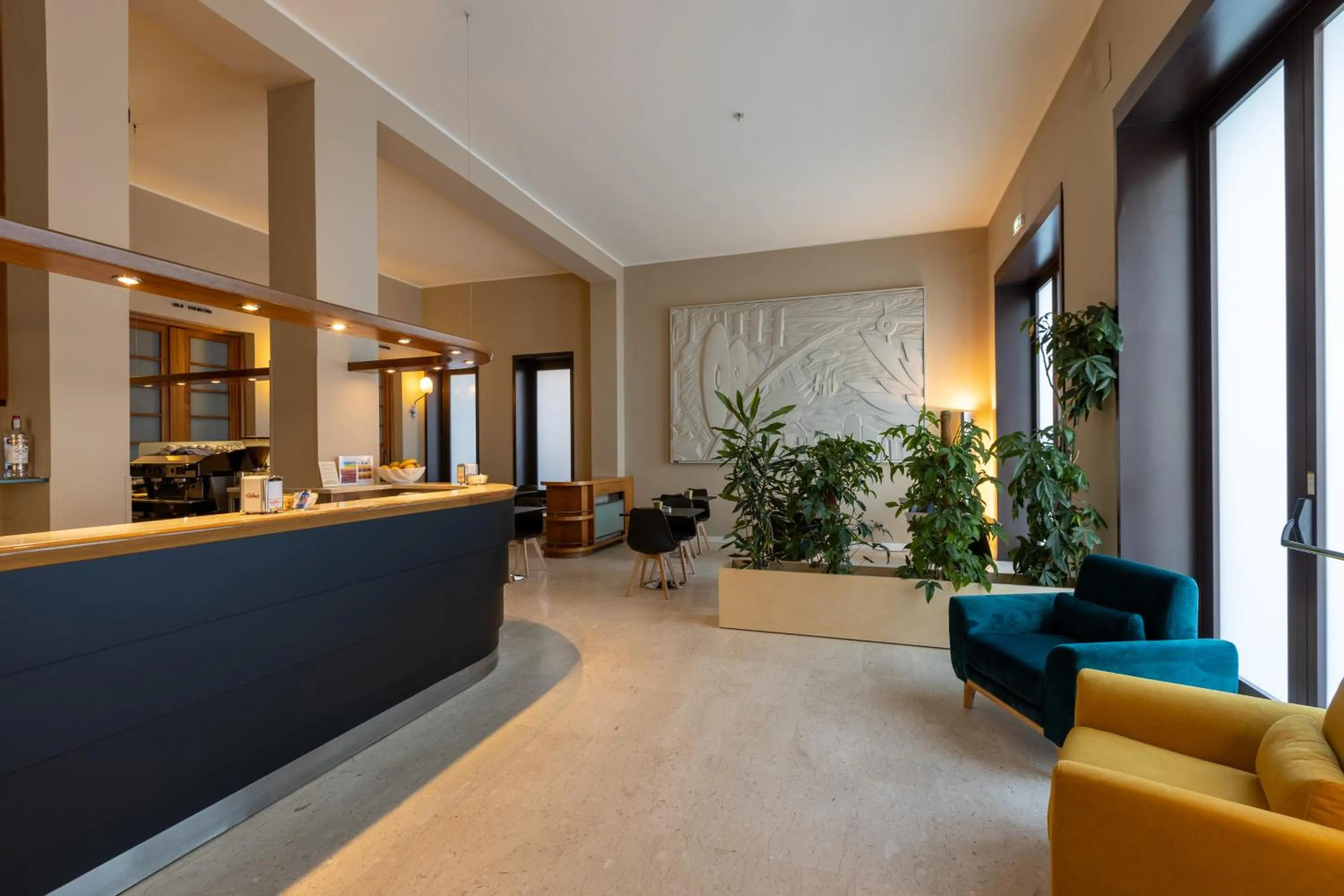 Lobby or reception in Hotel Nuova Grosseto