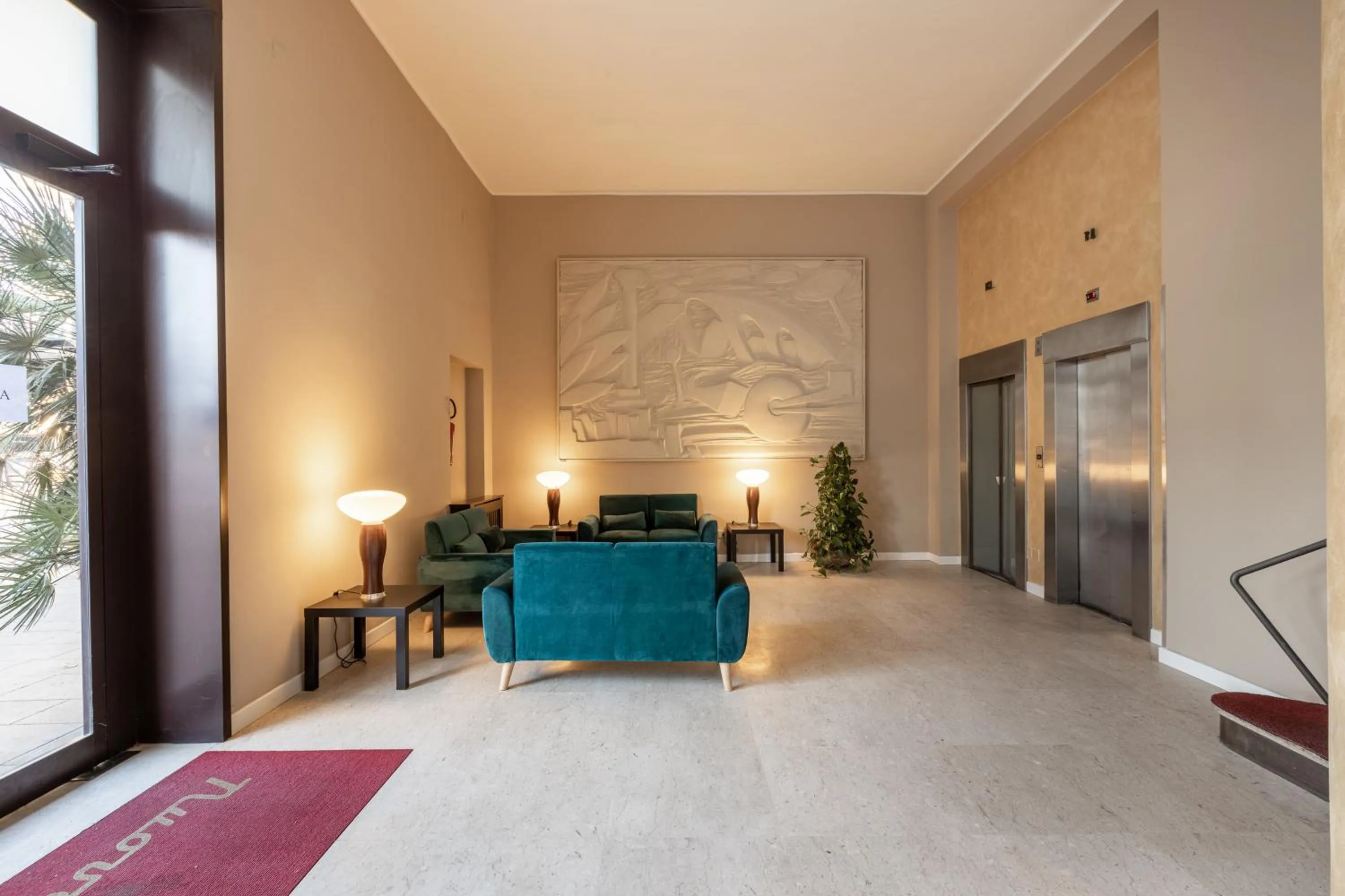 Lobby or reception in Hotel Nuova Grosseto