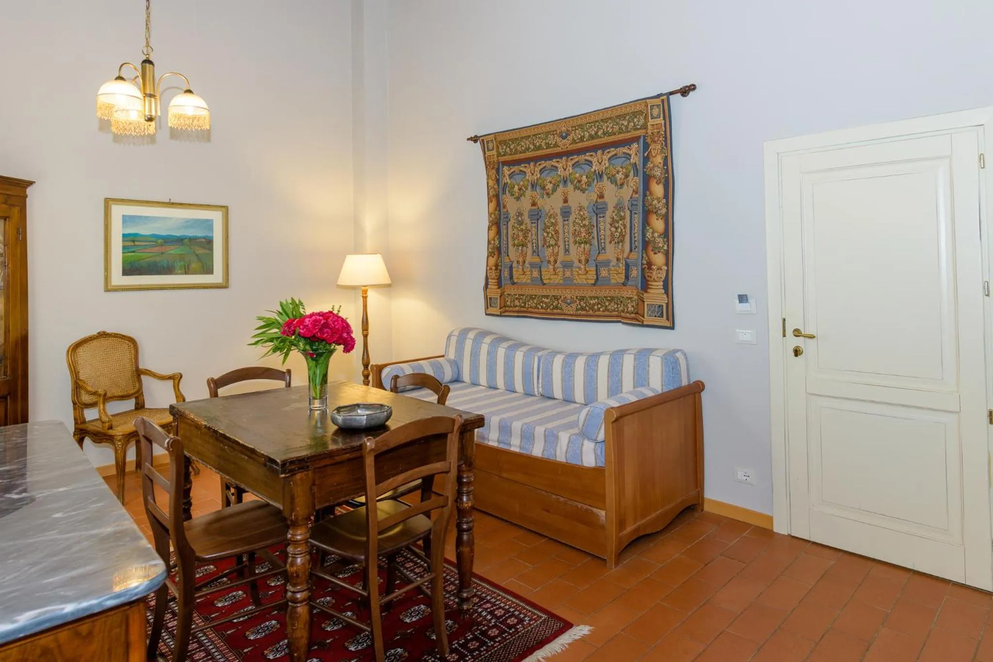 Living room, Bed in Agriturismo San Rocco