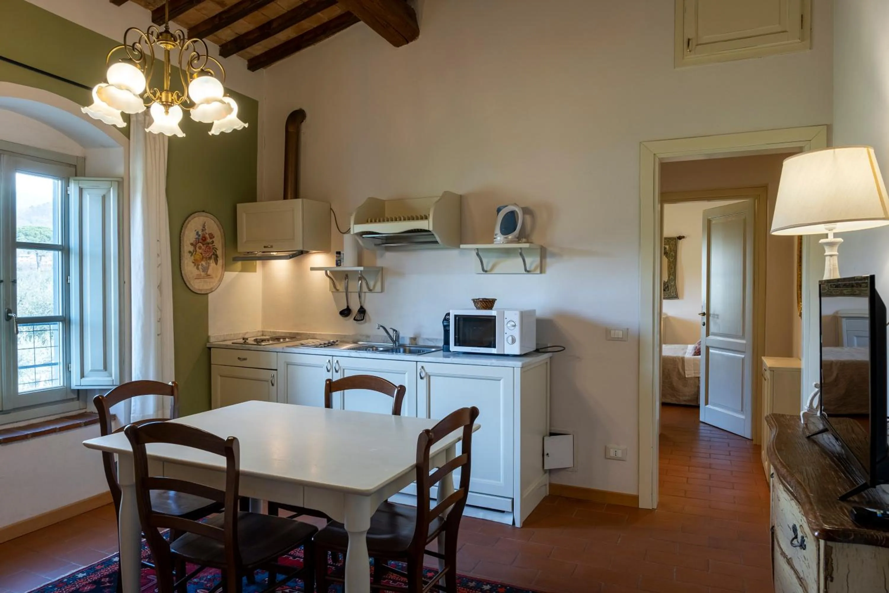 Kitchen or kitchenette in Agriturismo San Rocco