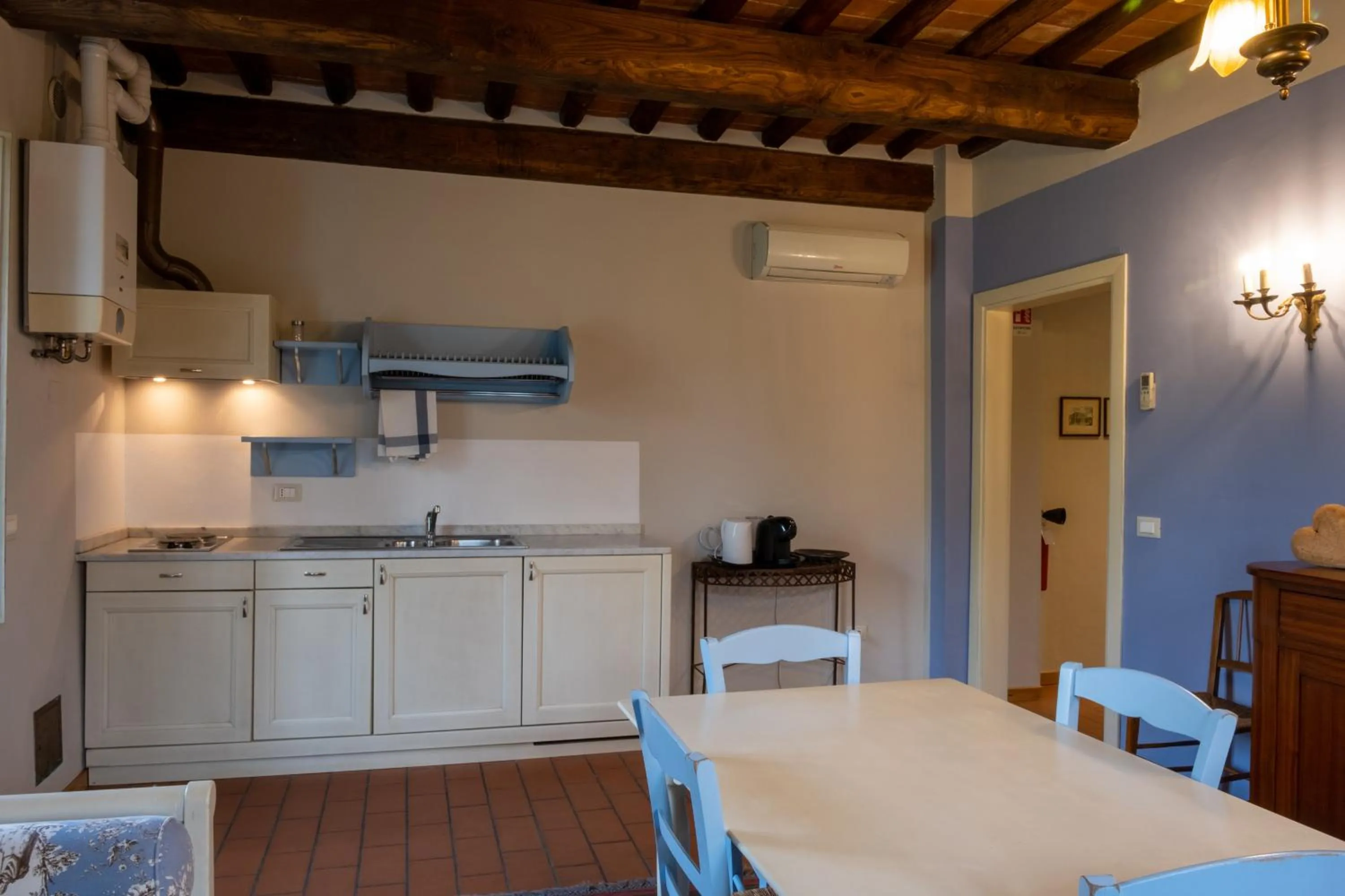 Kitchen or kitchenette in Agriturismo San Rocco