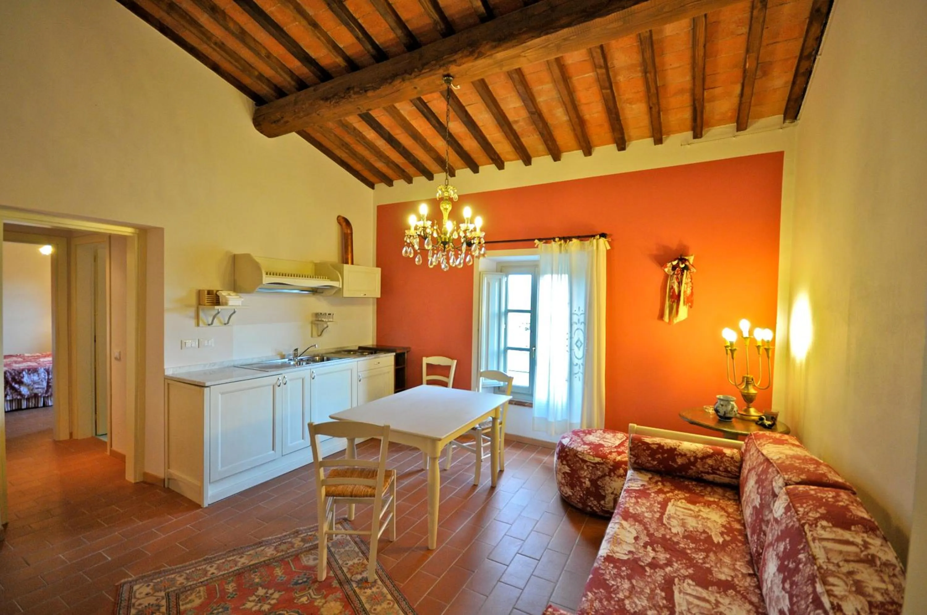 Kitchen or kitchenette in Agriturismo San Rocco