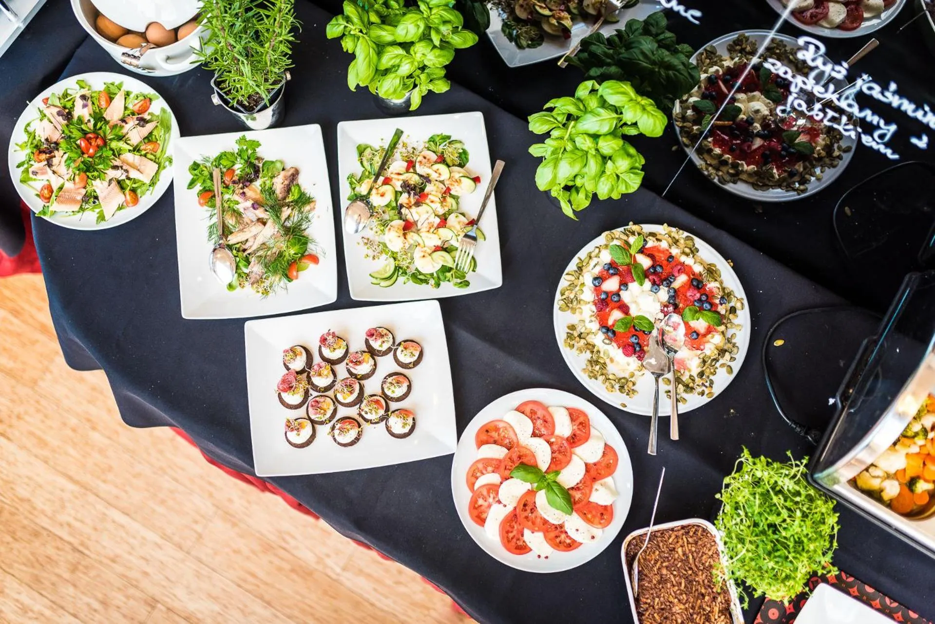 Buffet breakfast in Hotel Rodan