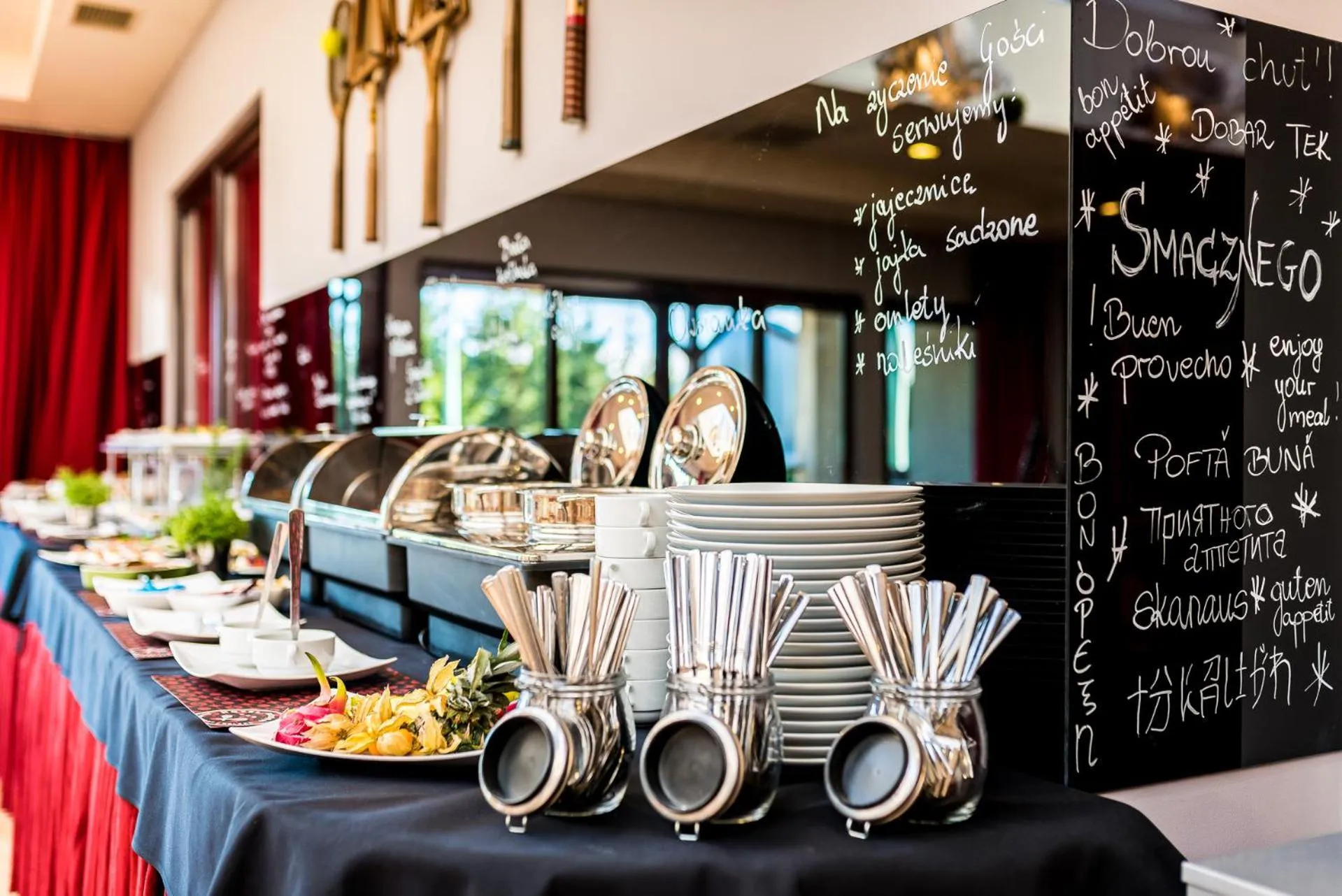 Buffet breakfast in Hotel Rodan