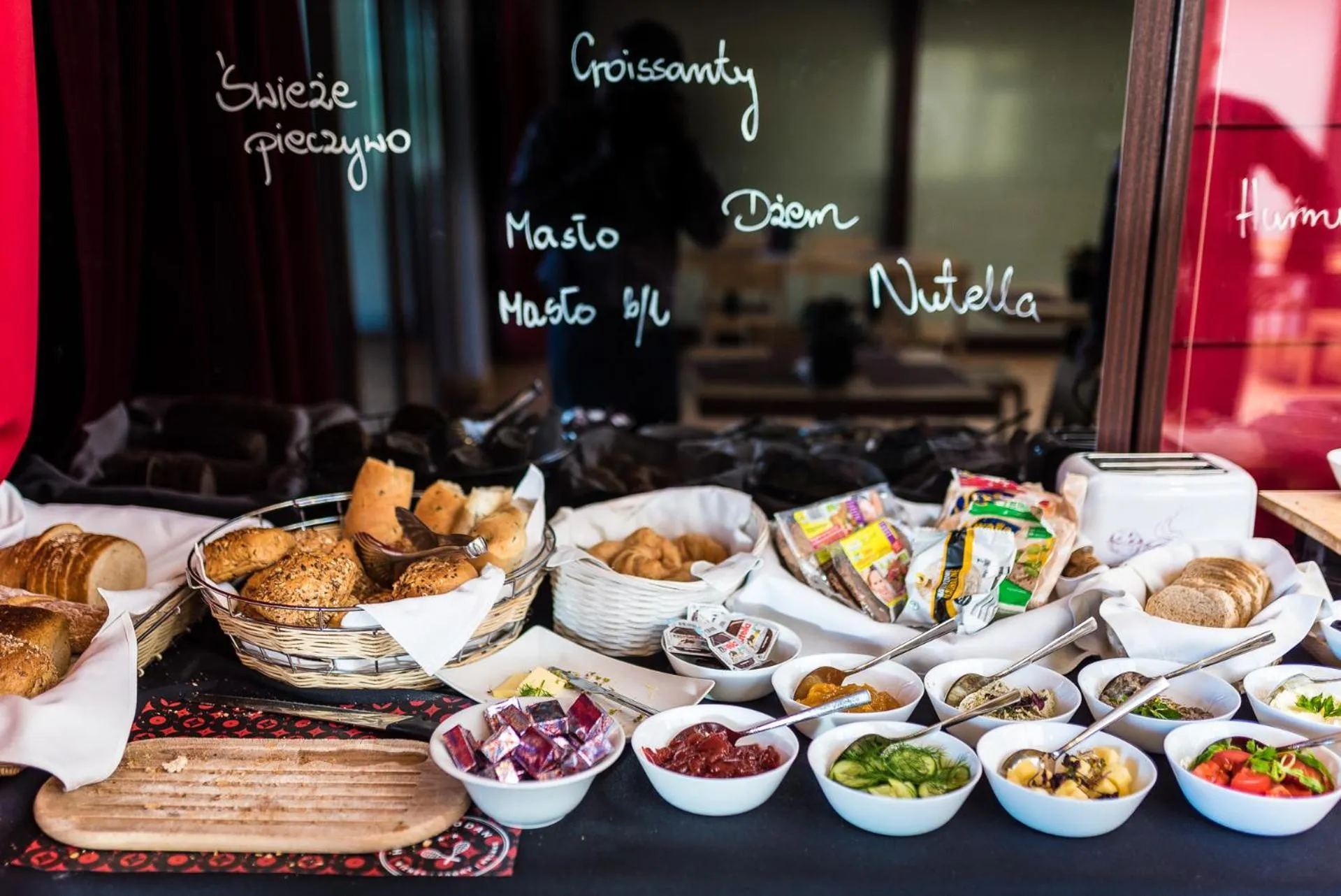 Buffet breakfast in Hotel Rodan