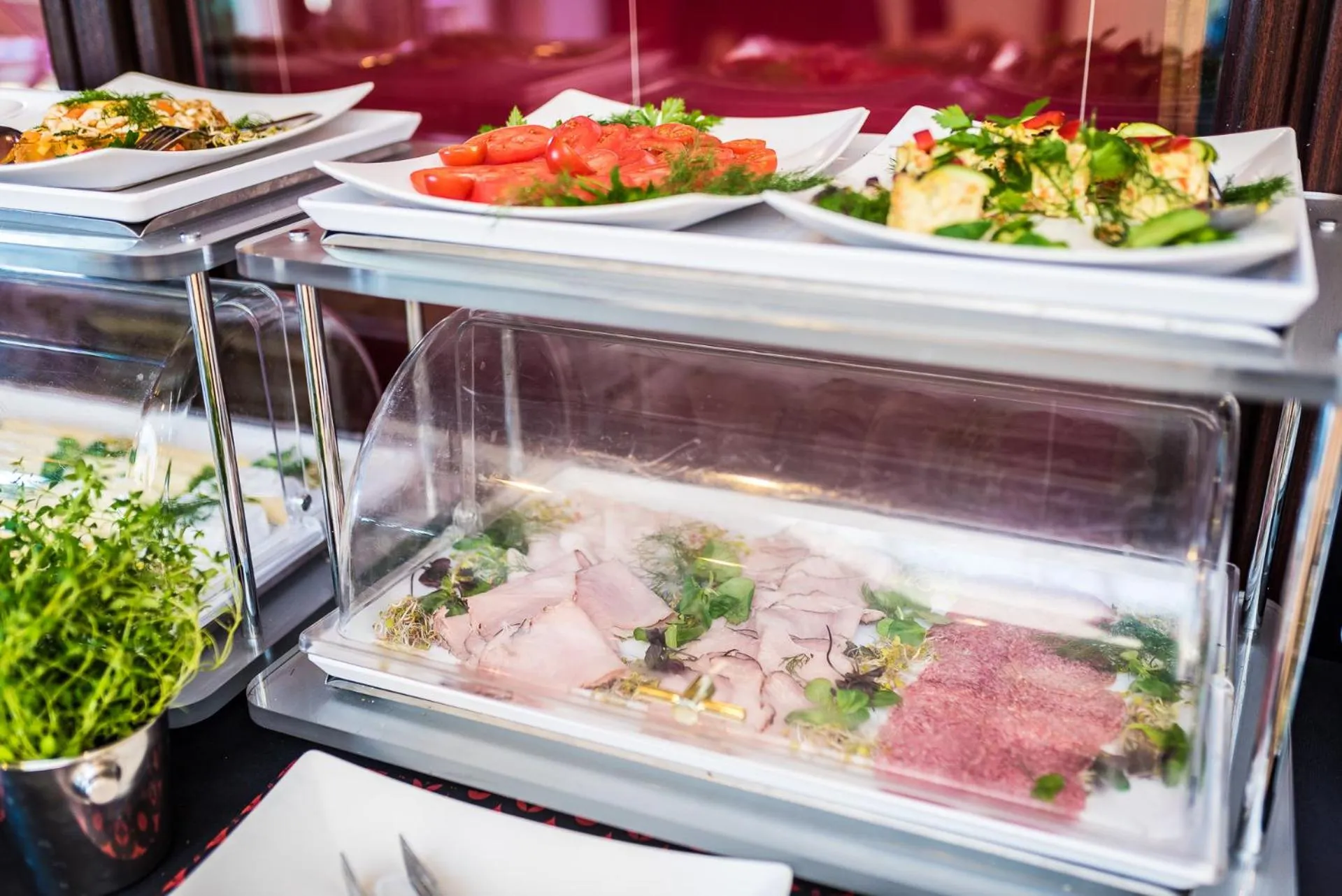 Buffet breakfast in Hotel Rodan