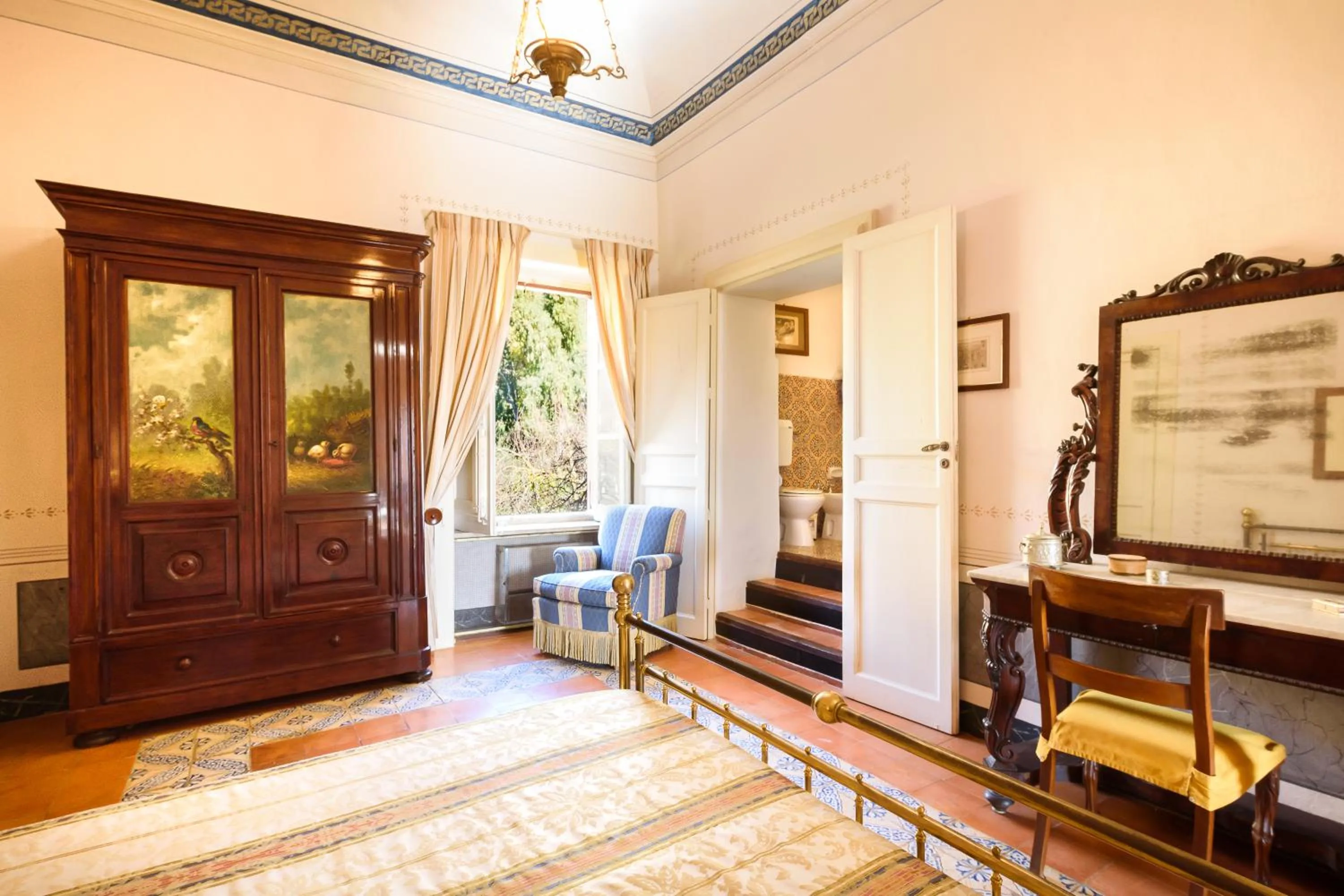 Living room in Masseria Rossella