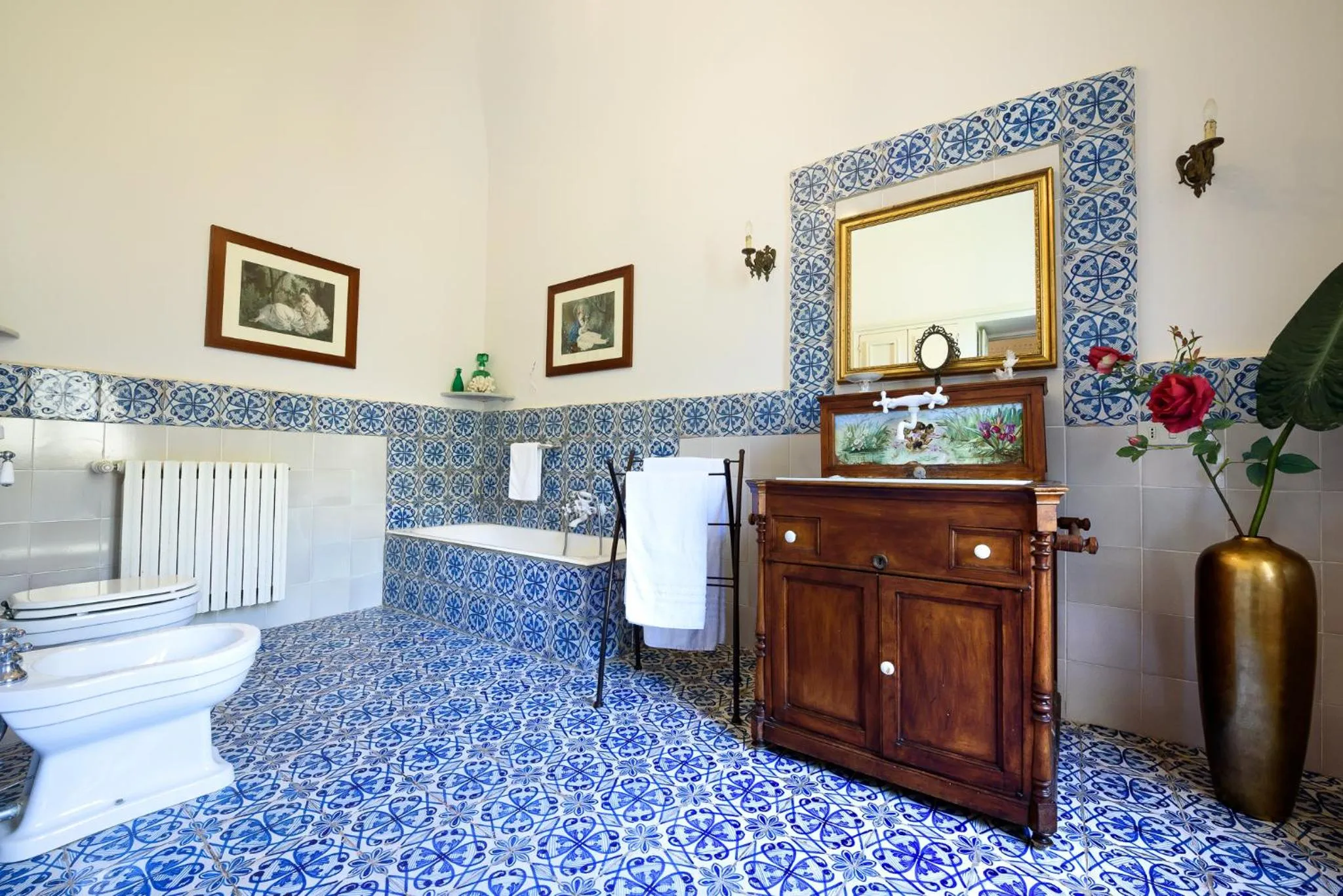 Toilet in Masseria Rossella