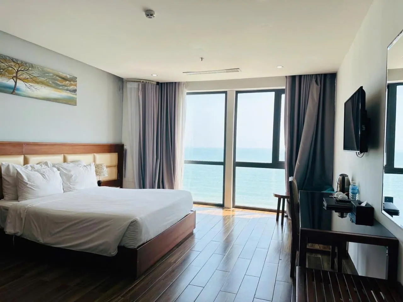 Sea view in Alisia Beach Hotel Da Nang