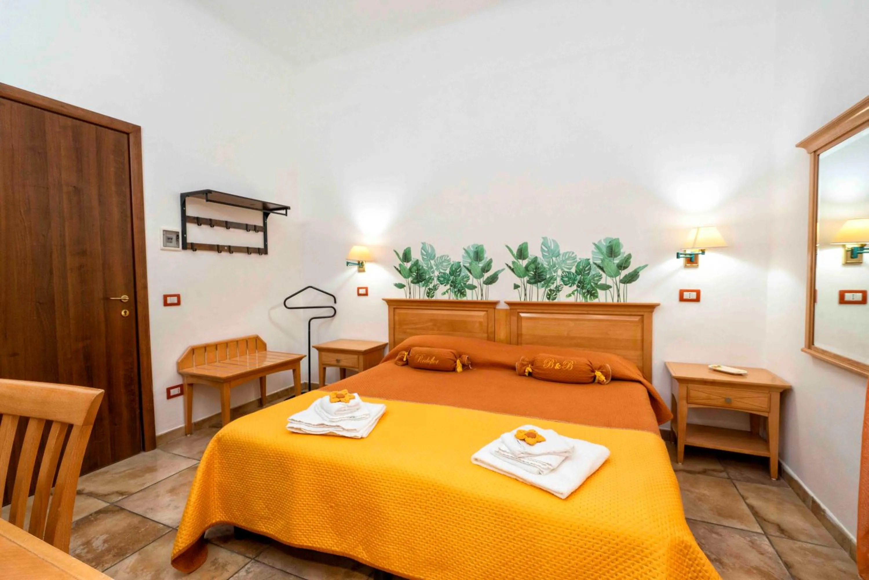 Bed in Rodoflor Rooms