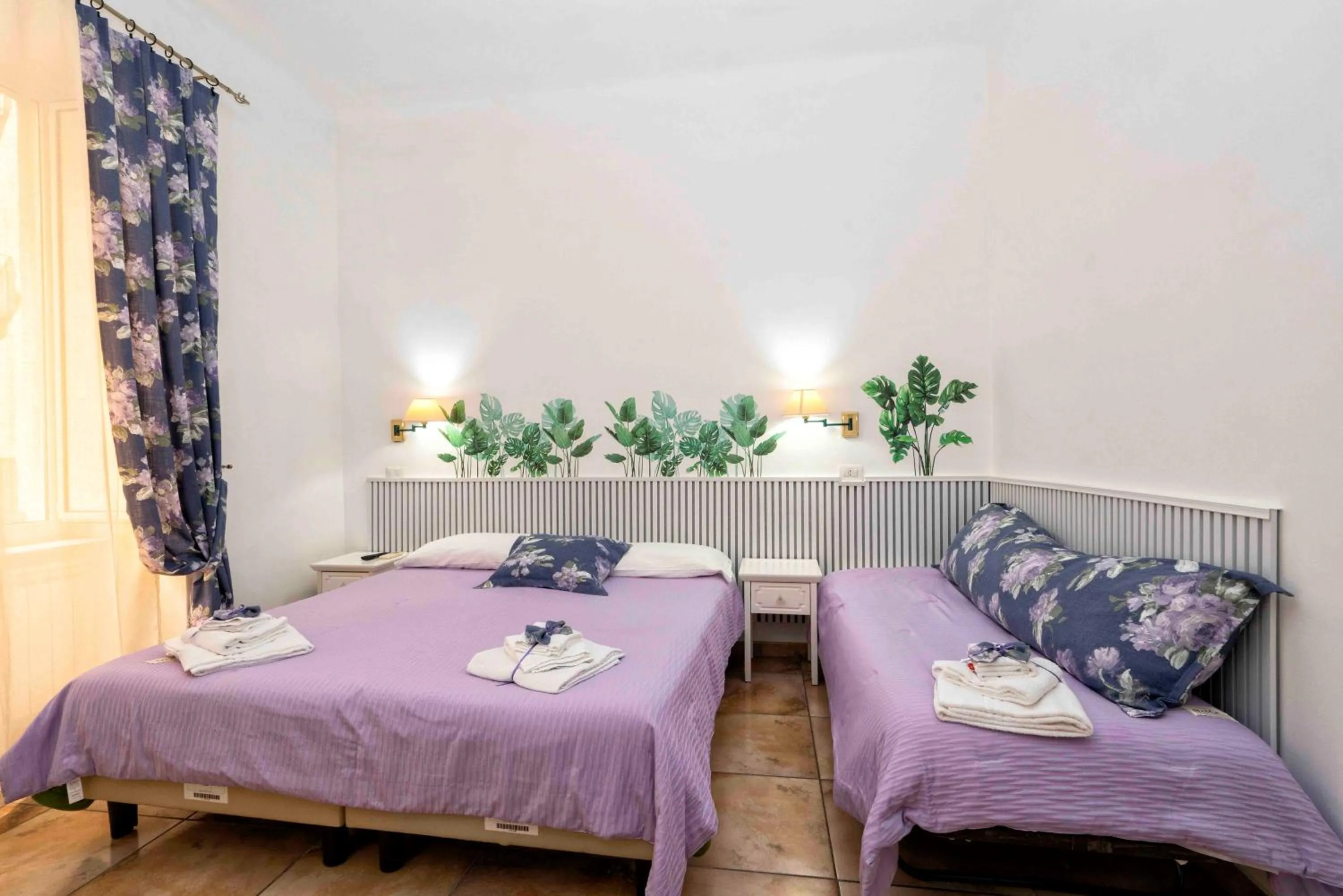 Bed in Rodoflor Rooms