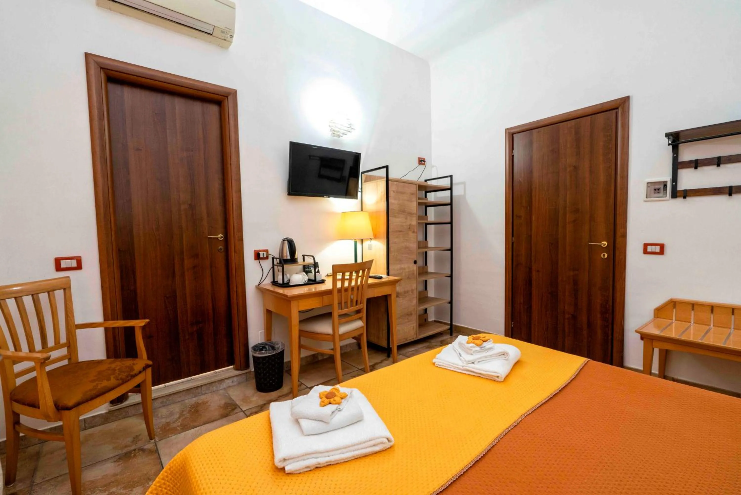 Bed in Rodoflor Rooms