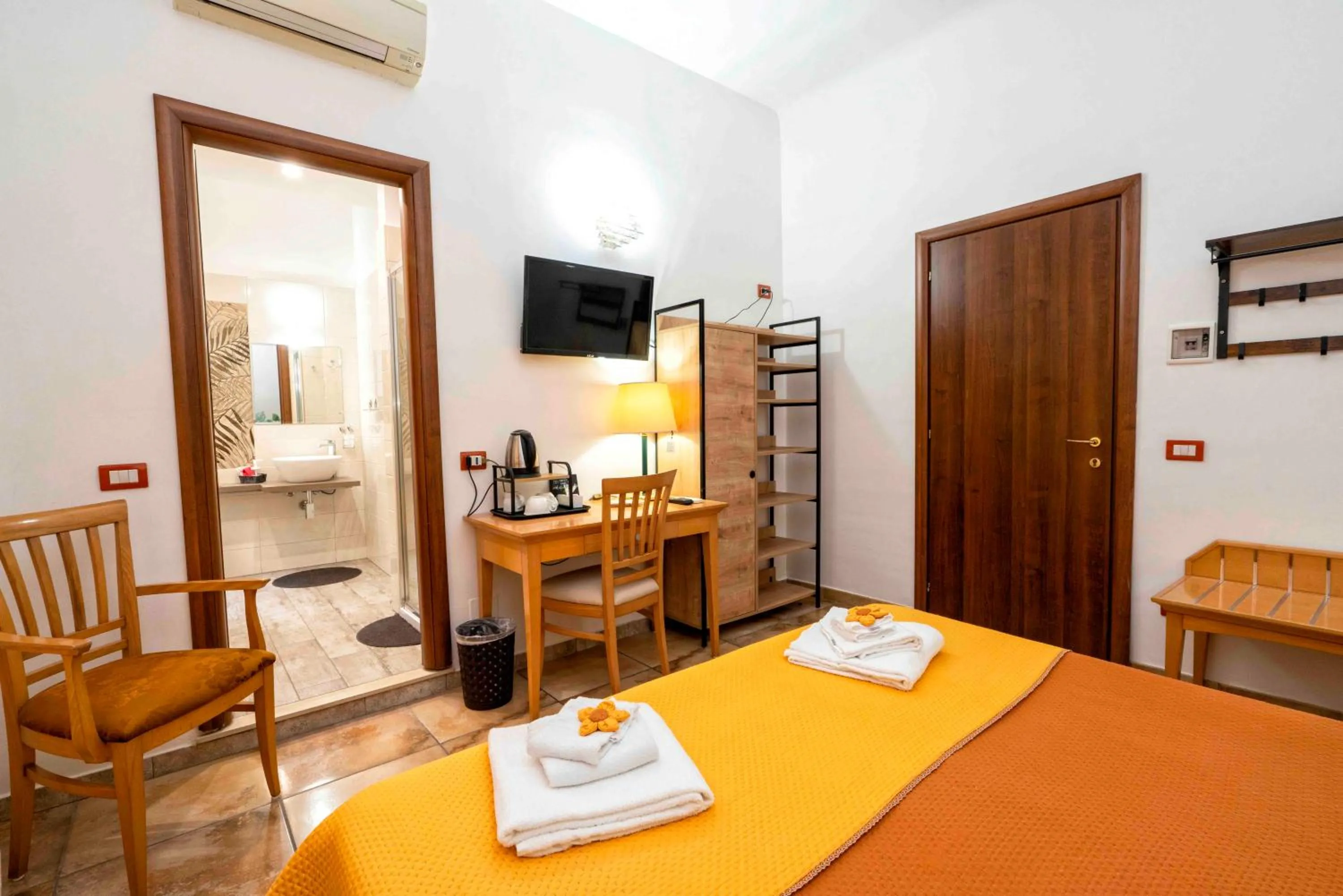 Bed in Rodoflor Rooms