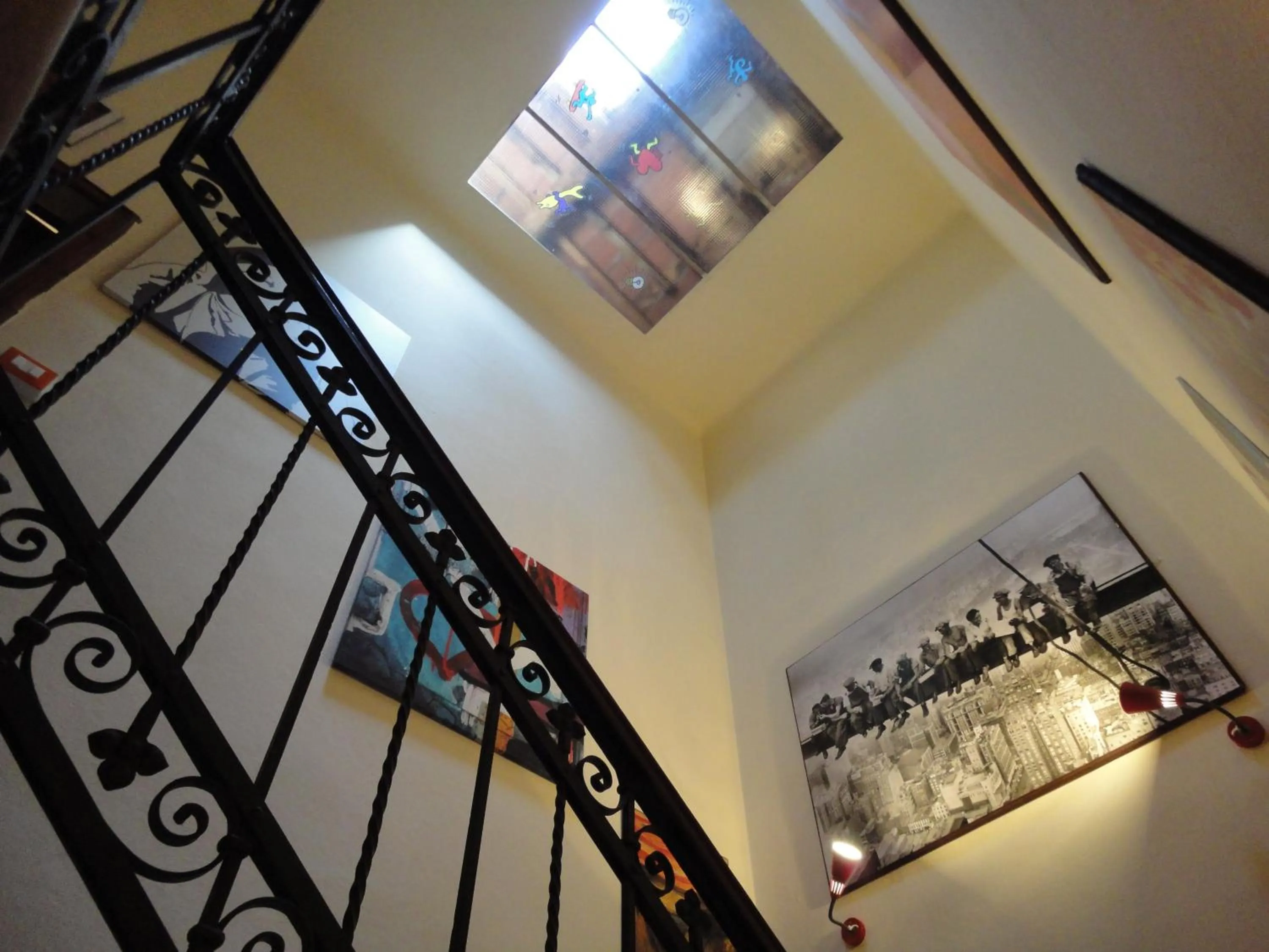 Lobby or reception in Hostel Pisa Tower