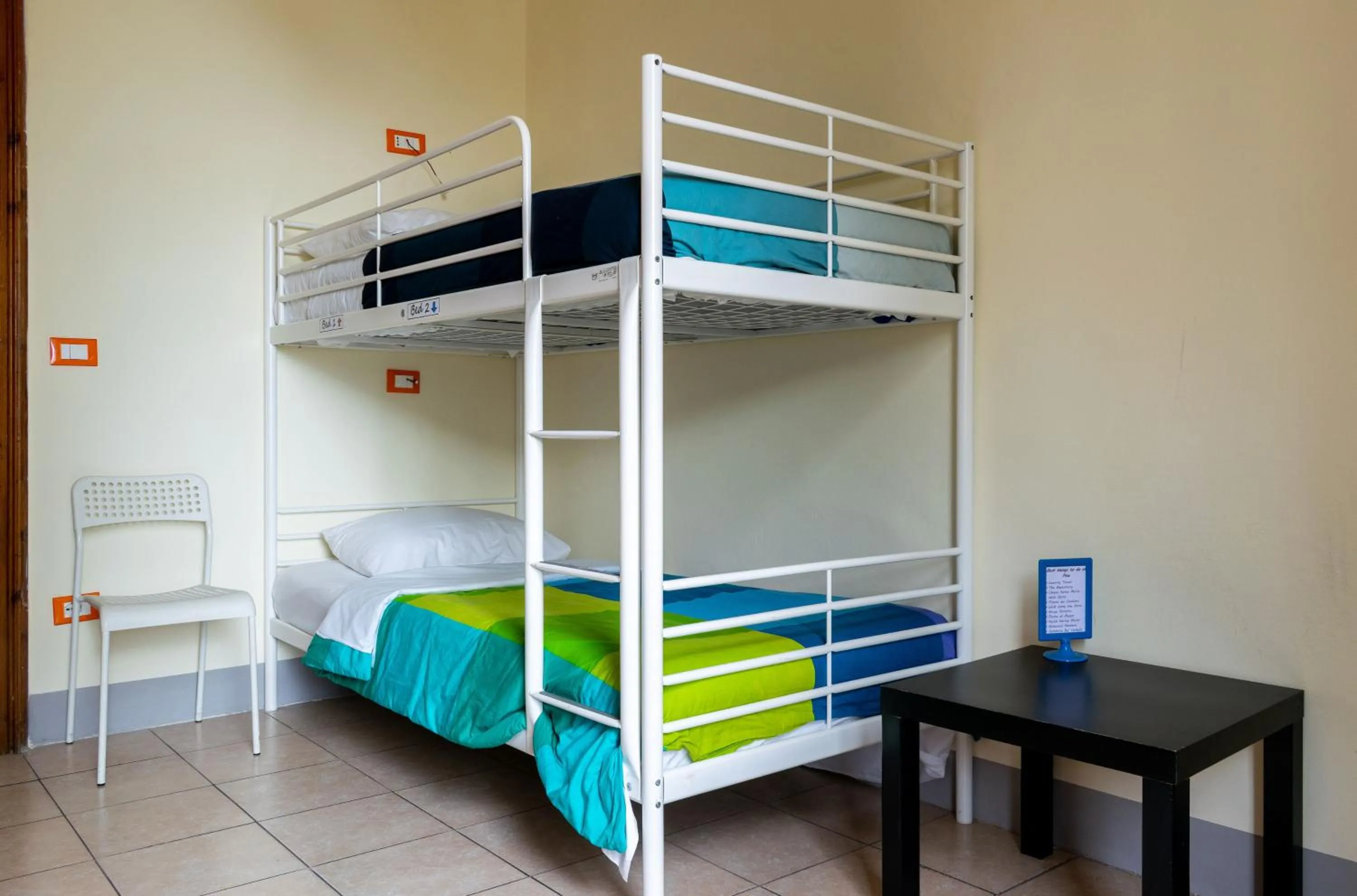 Bed in Hostel Pisa Tower