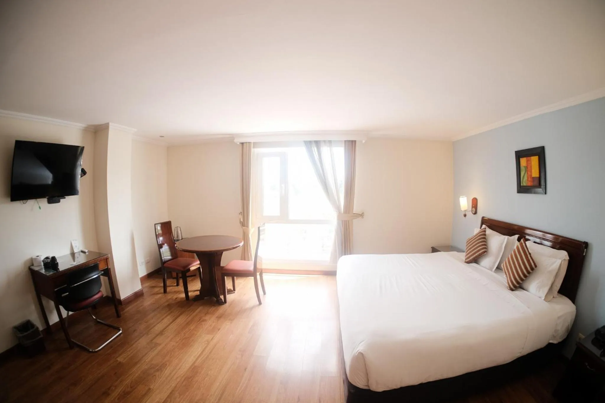 Bed in Hotel San Pablo