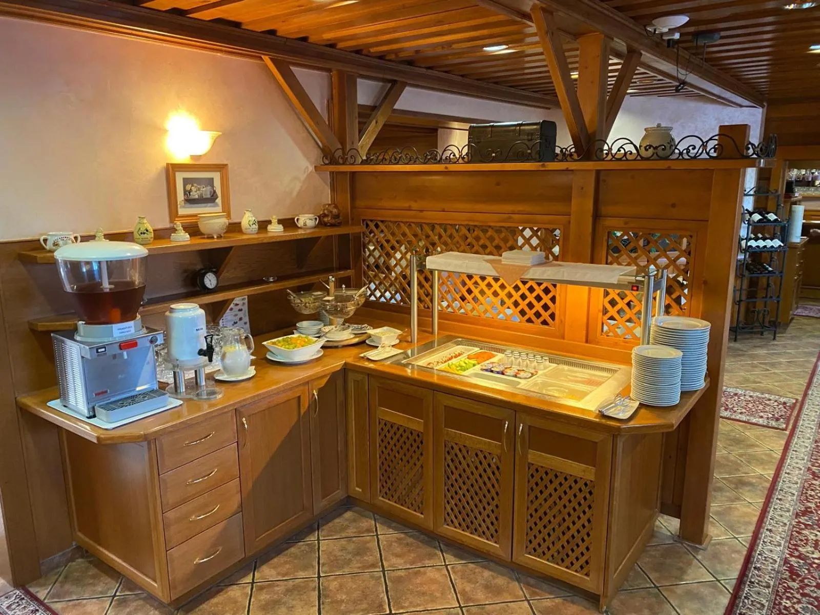 Breakfast in Hotel Karpatsky Dvor Lozorno