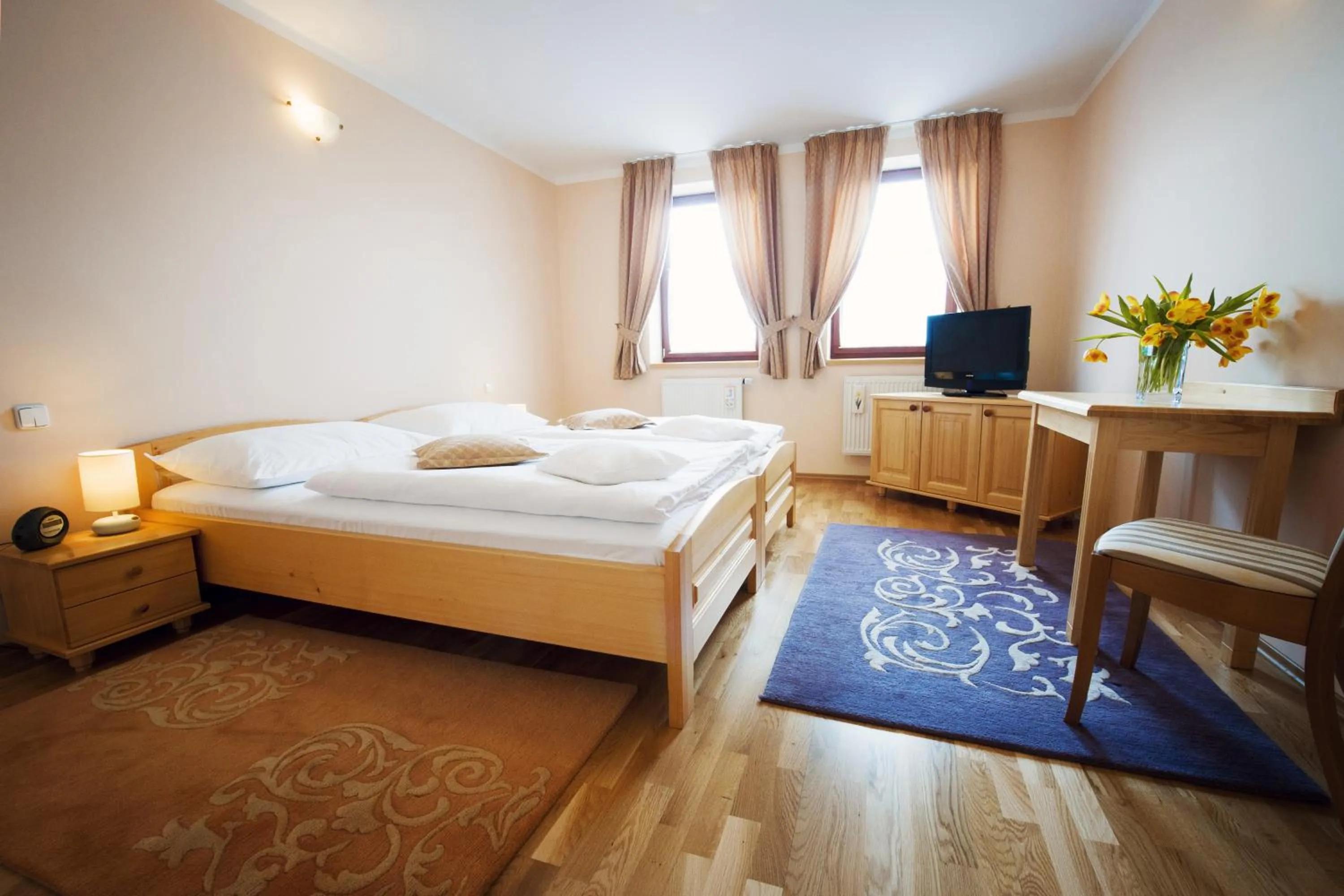 Photo of the whole room, Bed in Hotel Karpatsky Dvor Lozorno