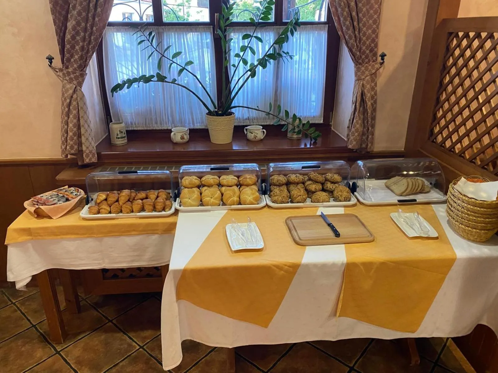 Breakfast in Hotel Karpatsky Dvor Lozorno