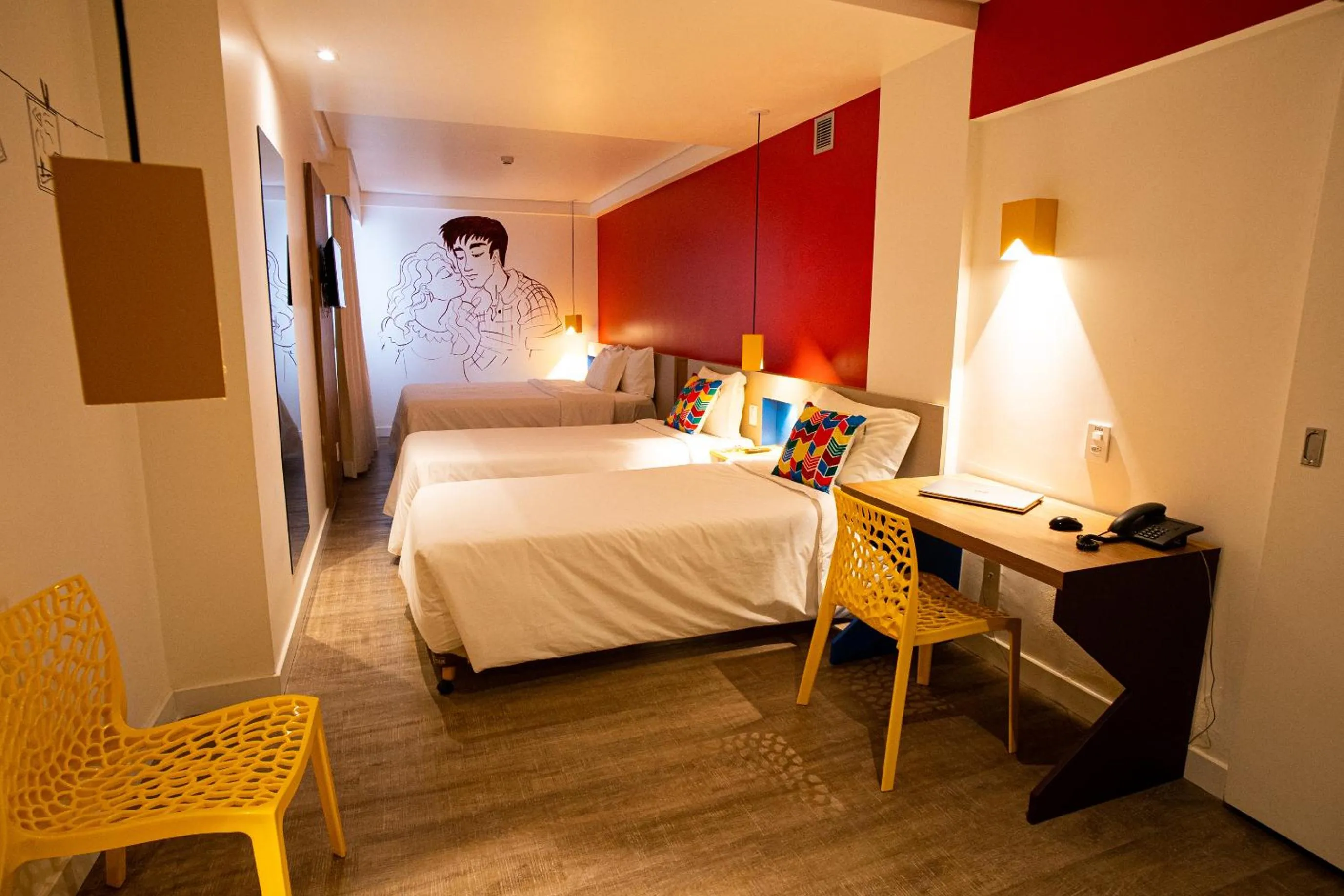 Bed in ibis Styles Campina Grande