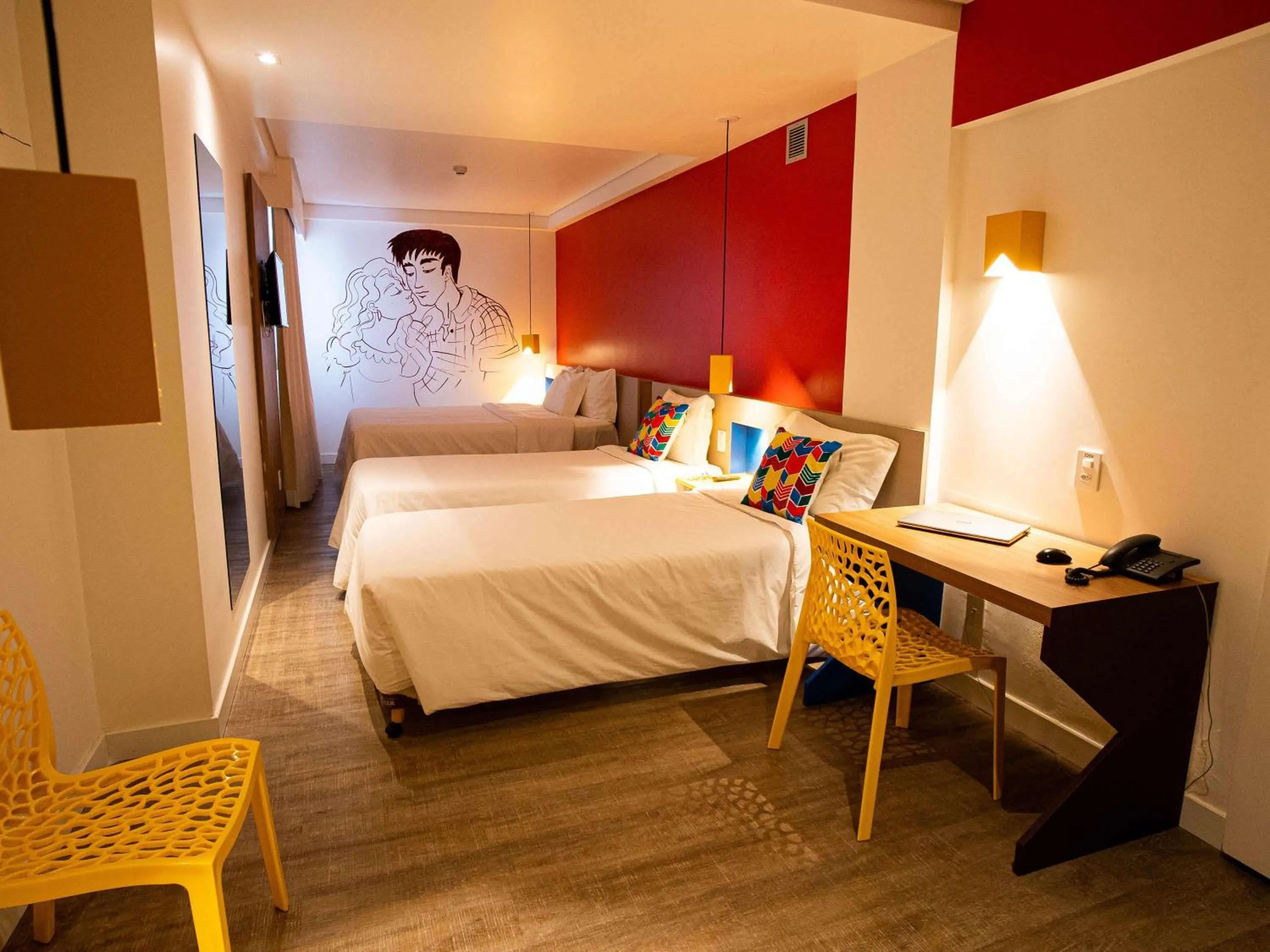 Photo of the whole room, Bed in ibis Styles Campina Grande