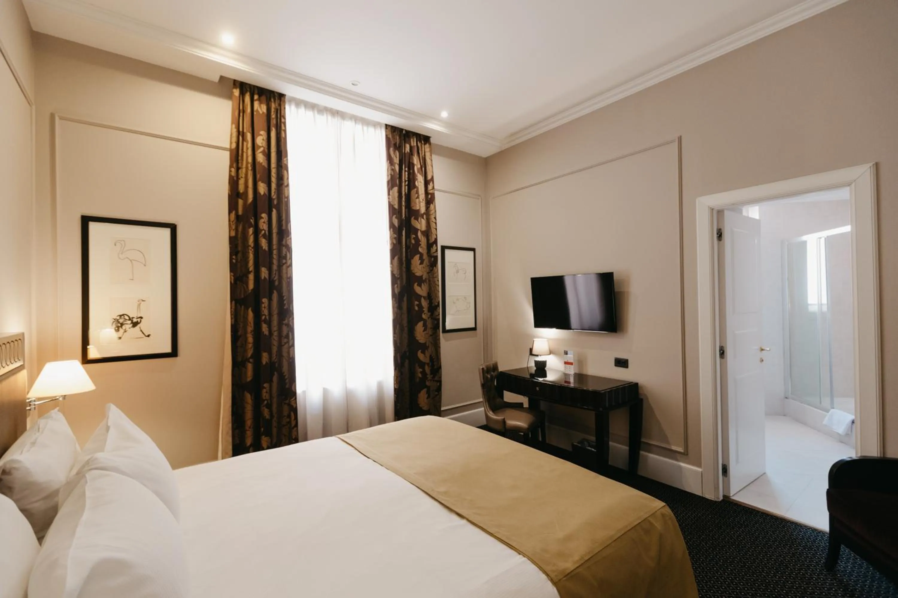 Bedroom, Bed in Grand Hotel Yerevan - Small Luxury Hotels of the World