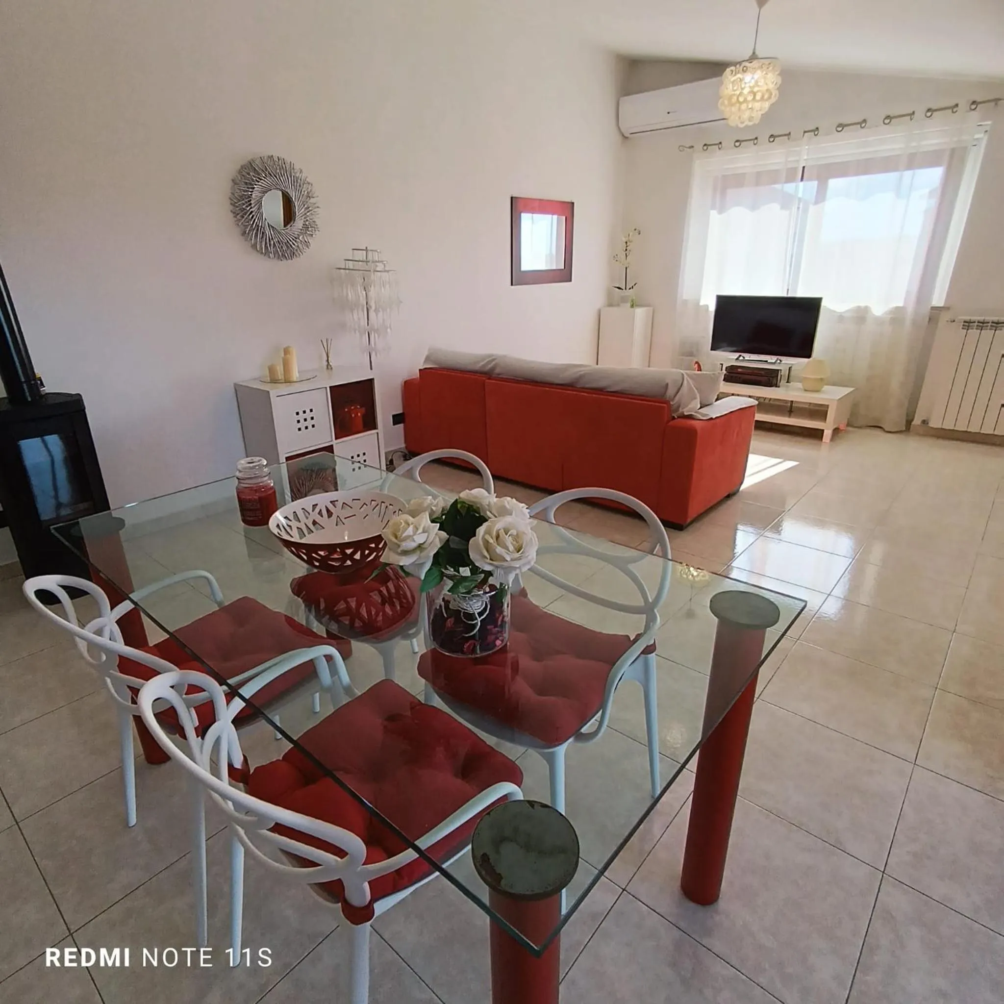 Living room in Via del Mare
