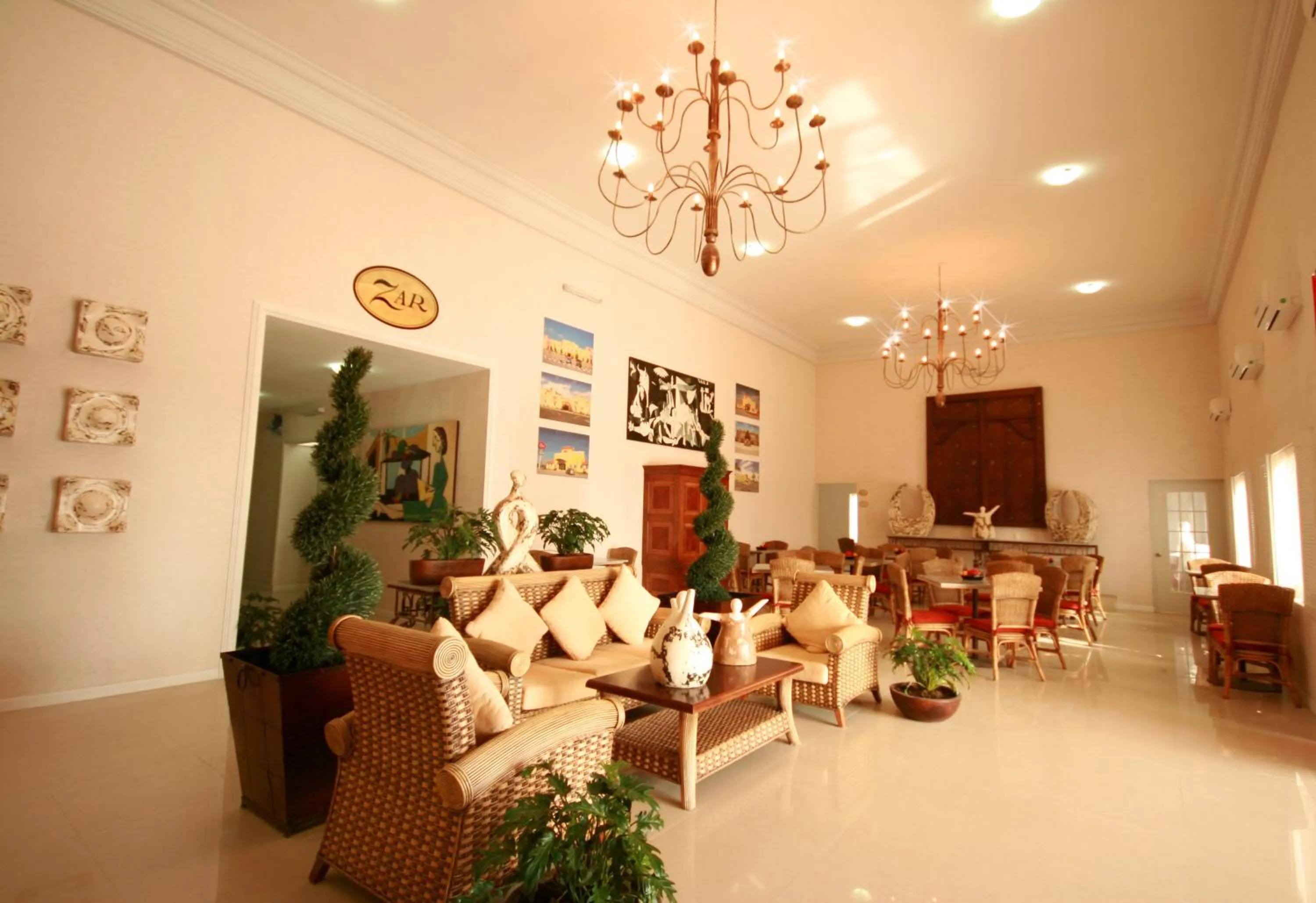 Lobby or reception in Zar Los Mochis