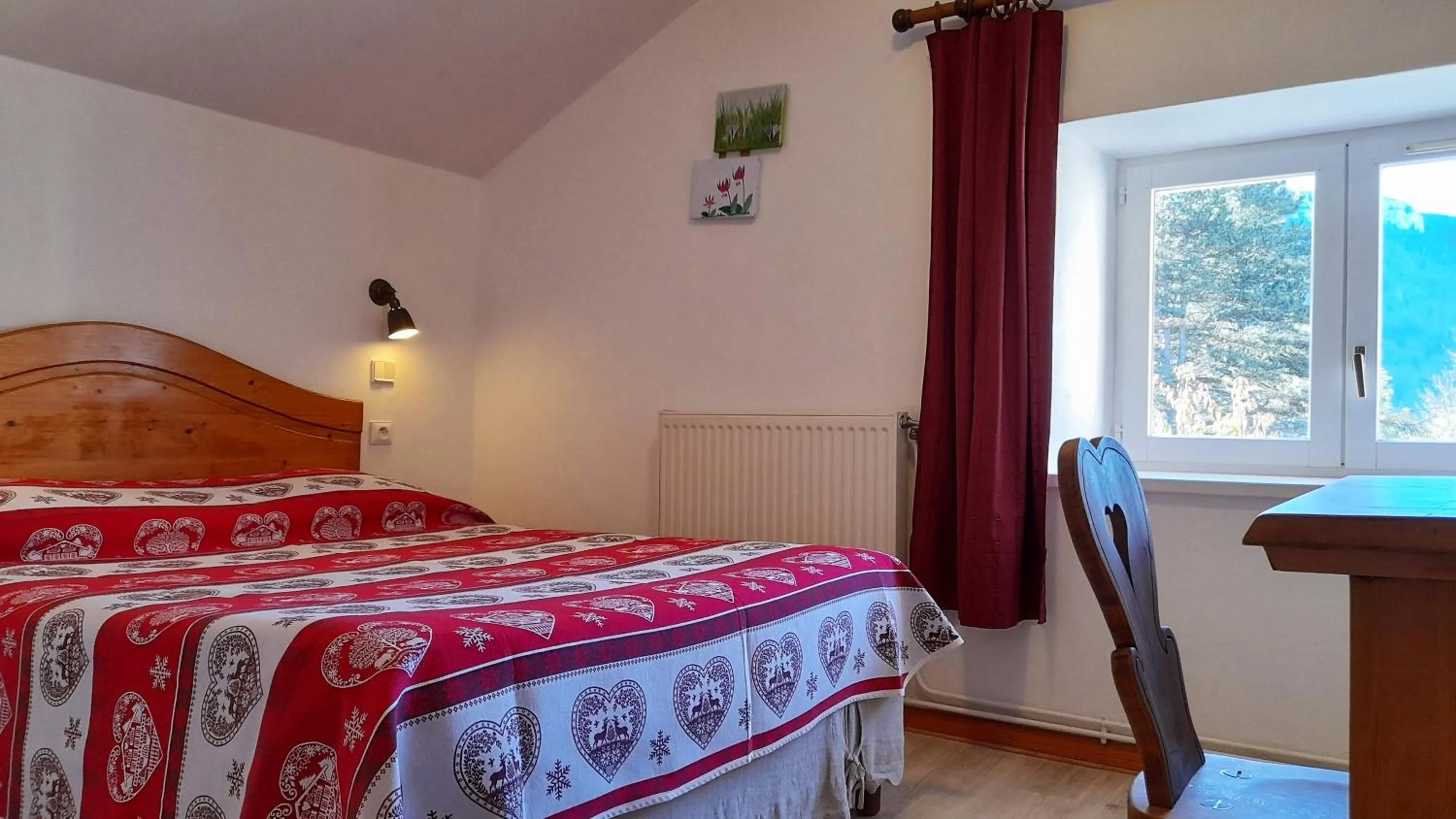 Bedroom, Bed in Hôtel Bellier