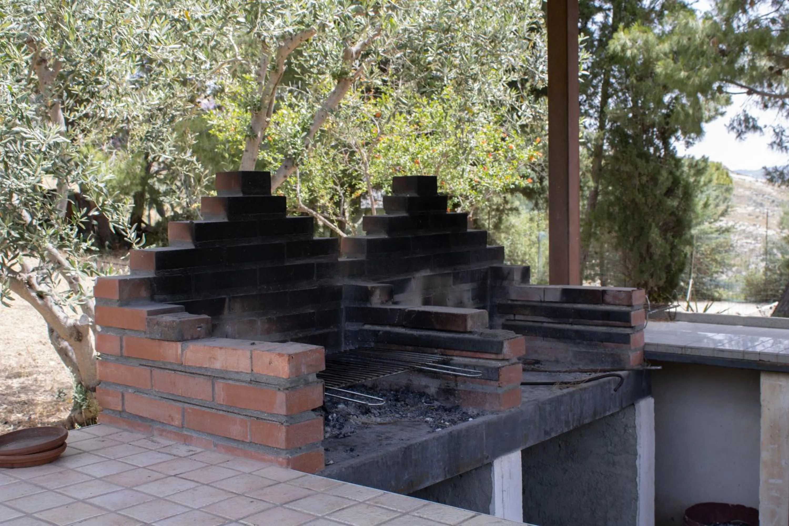 BBQ facilities in Agriturismo Bellajo - Ville Rustiche con Piscina