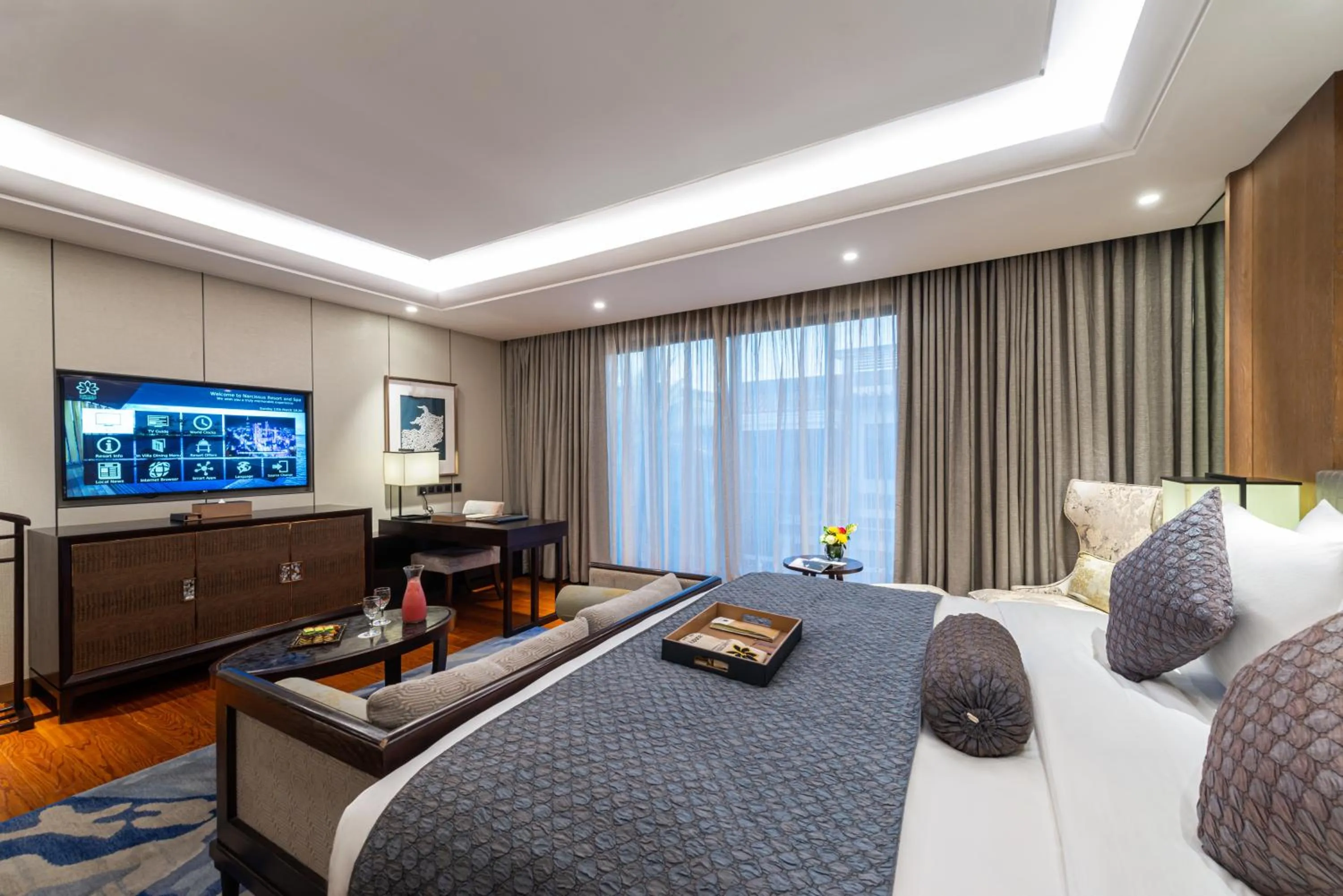 Bedroom, Bed in Narcissus Obhur Resort & Spa