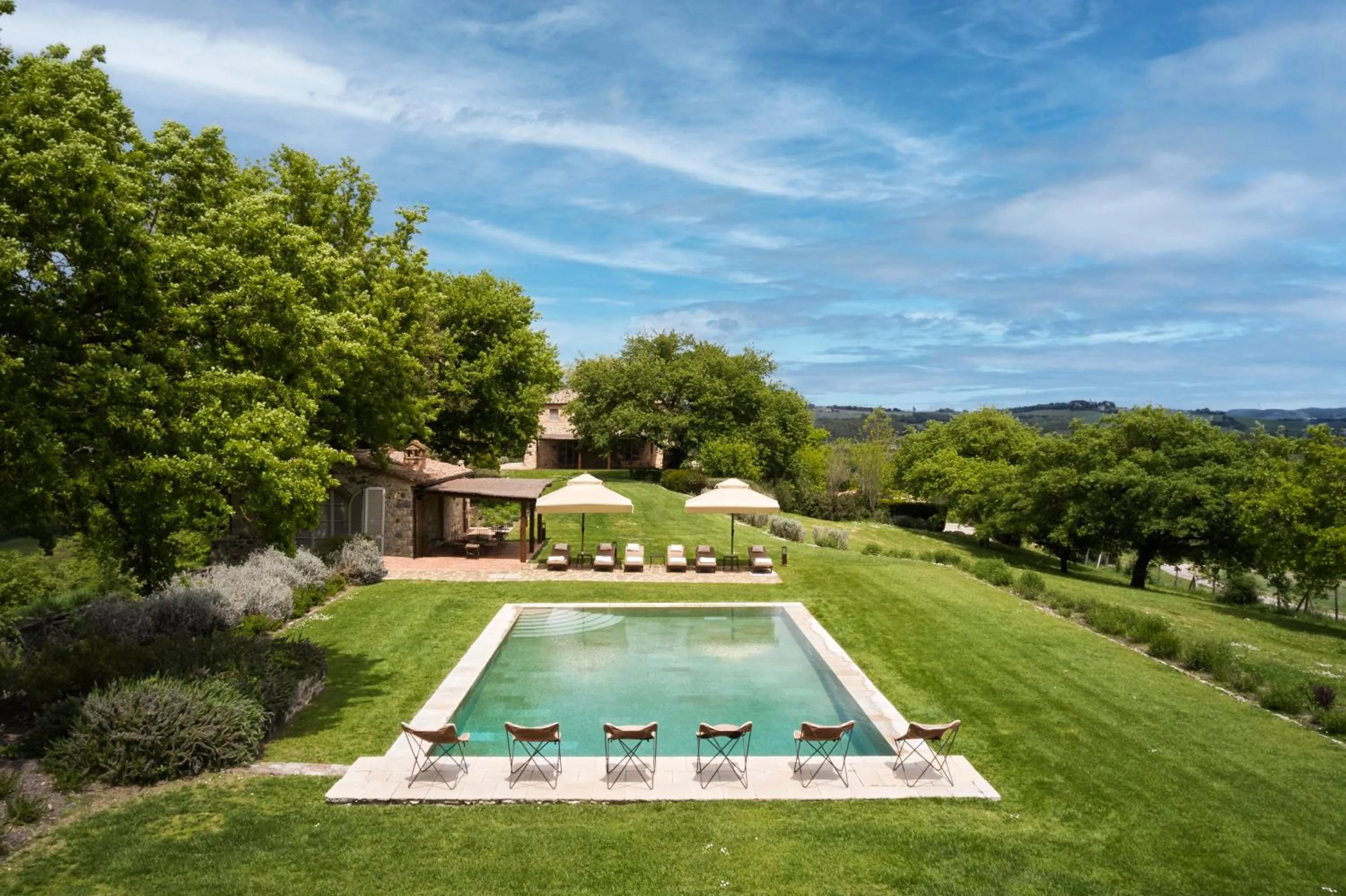 Garden in Castiglion del Bosco, A Rosewood Hotel