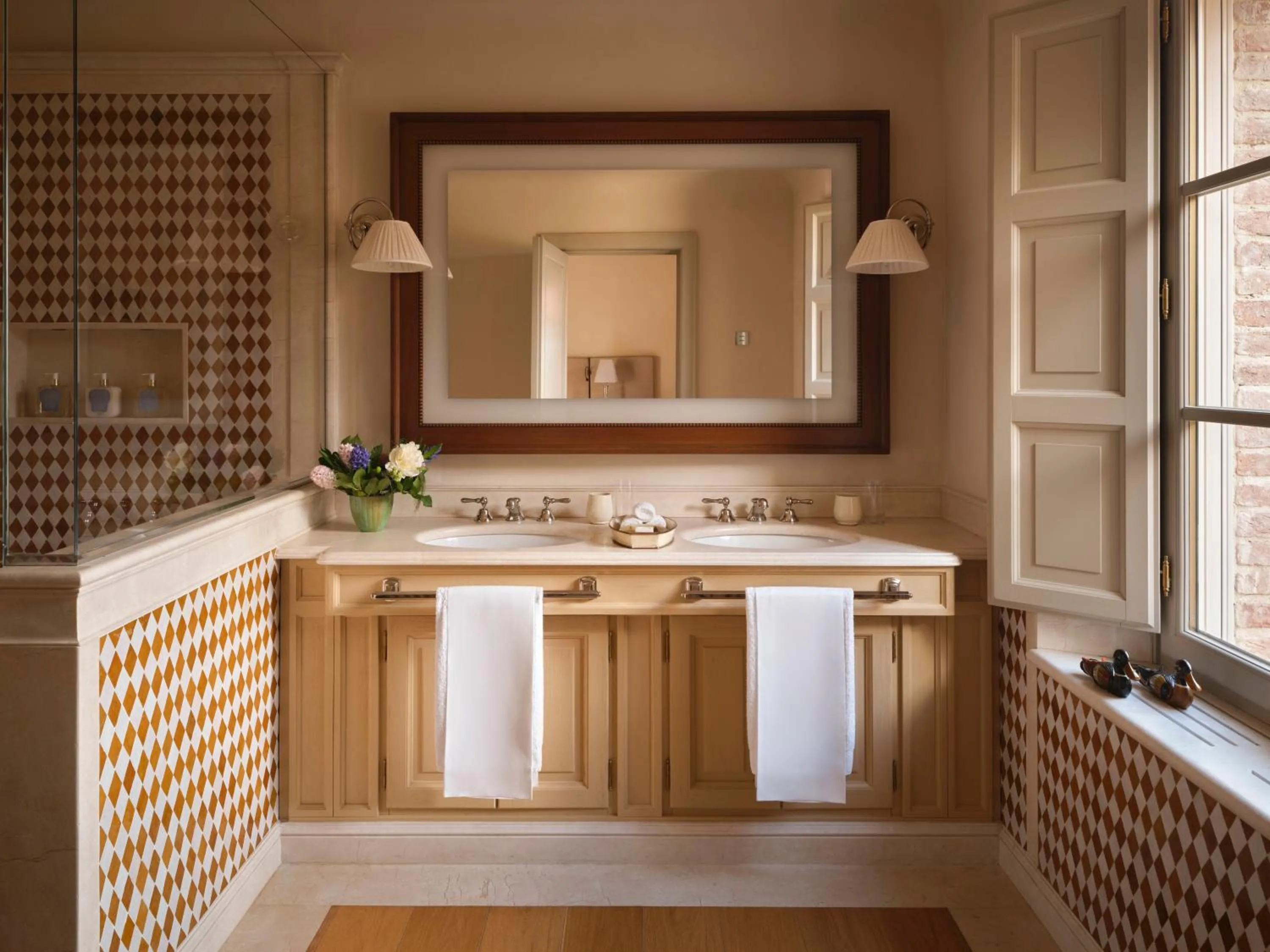 Bathroom in Castiglion del Bosco, A Rosewood Hotel