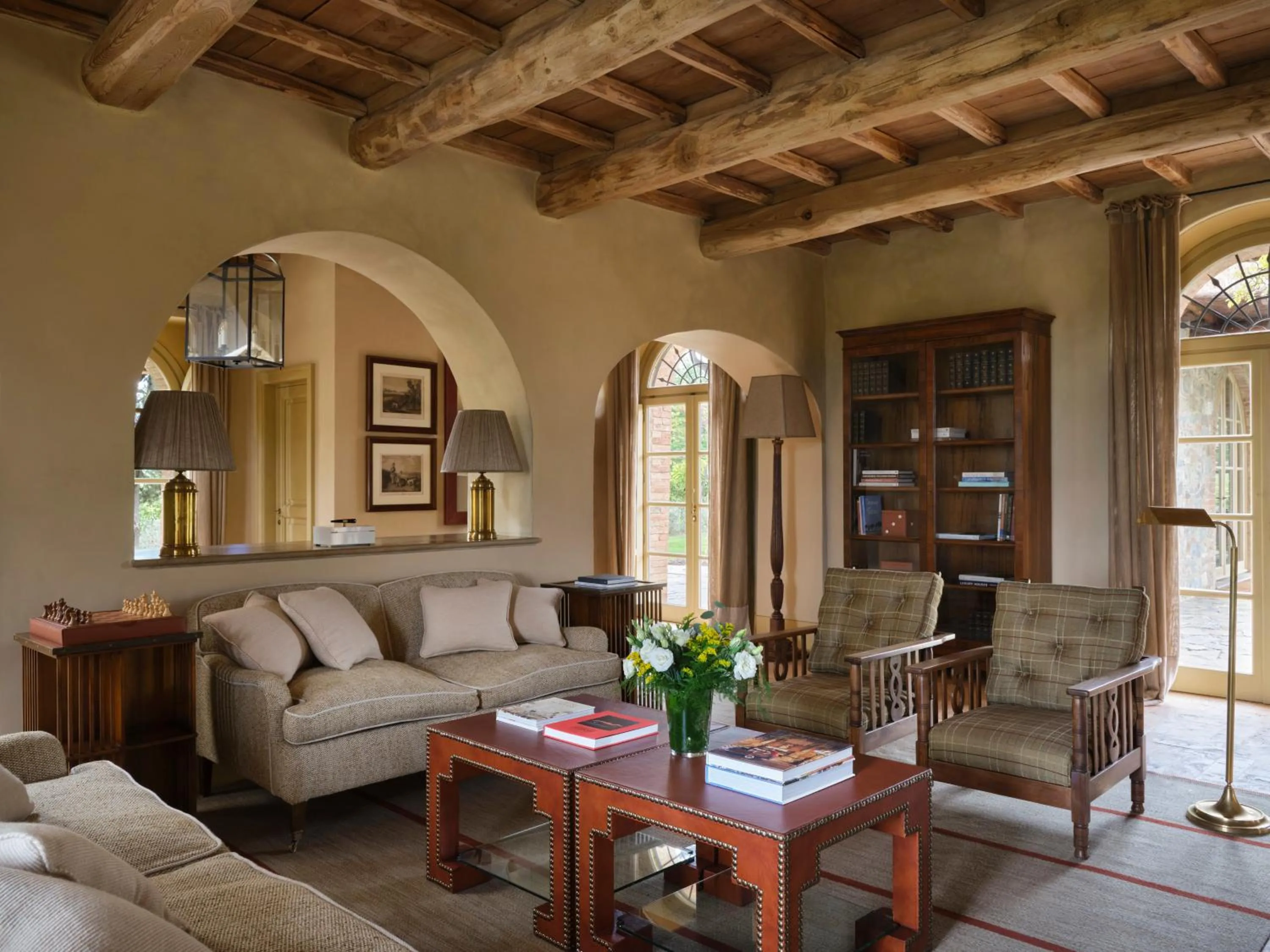 Living room in Castiglion del Bosco, A Rosewood Hotel