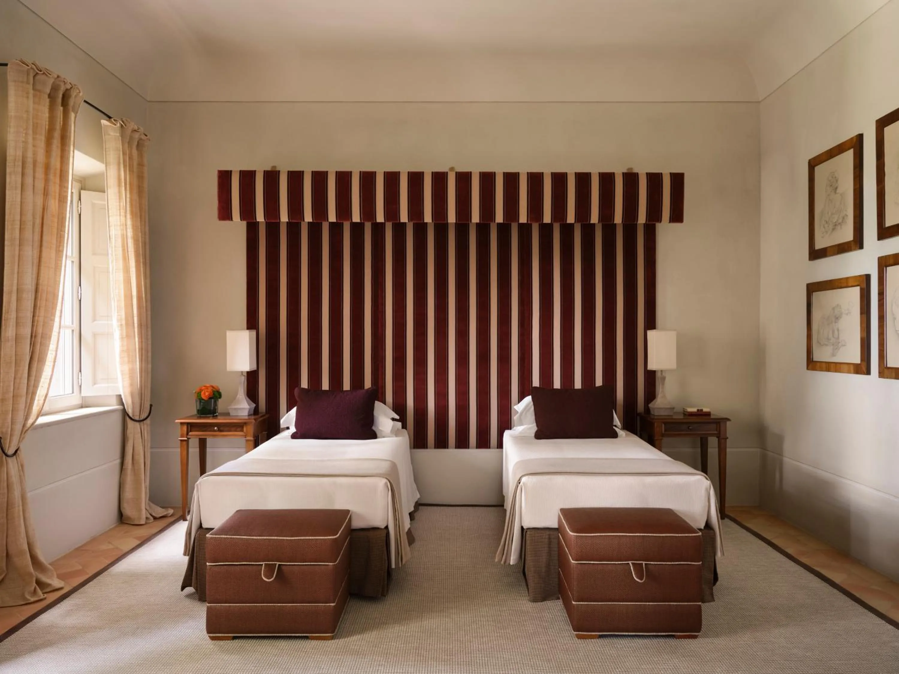 Bed in Castiglion del Bosco, A Rosewood Hotel