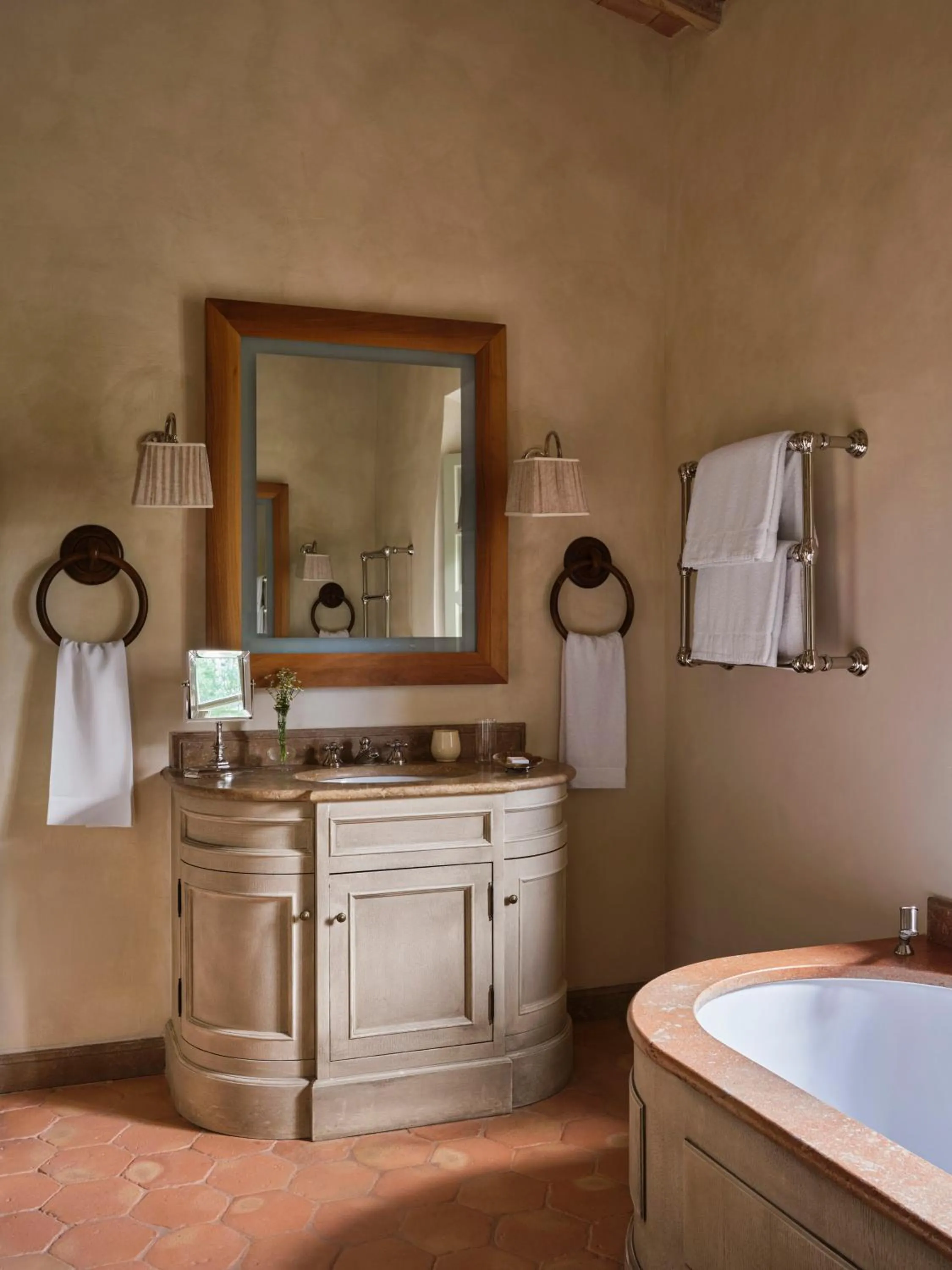 Bathroom in Castiglion del Bosco, A Rosewood Hotel