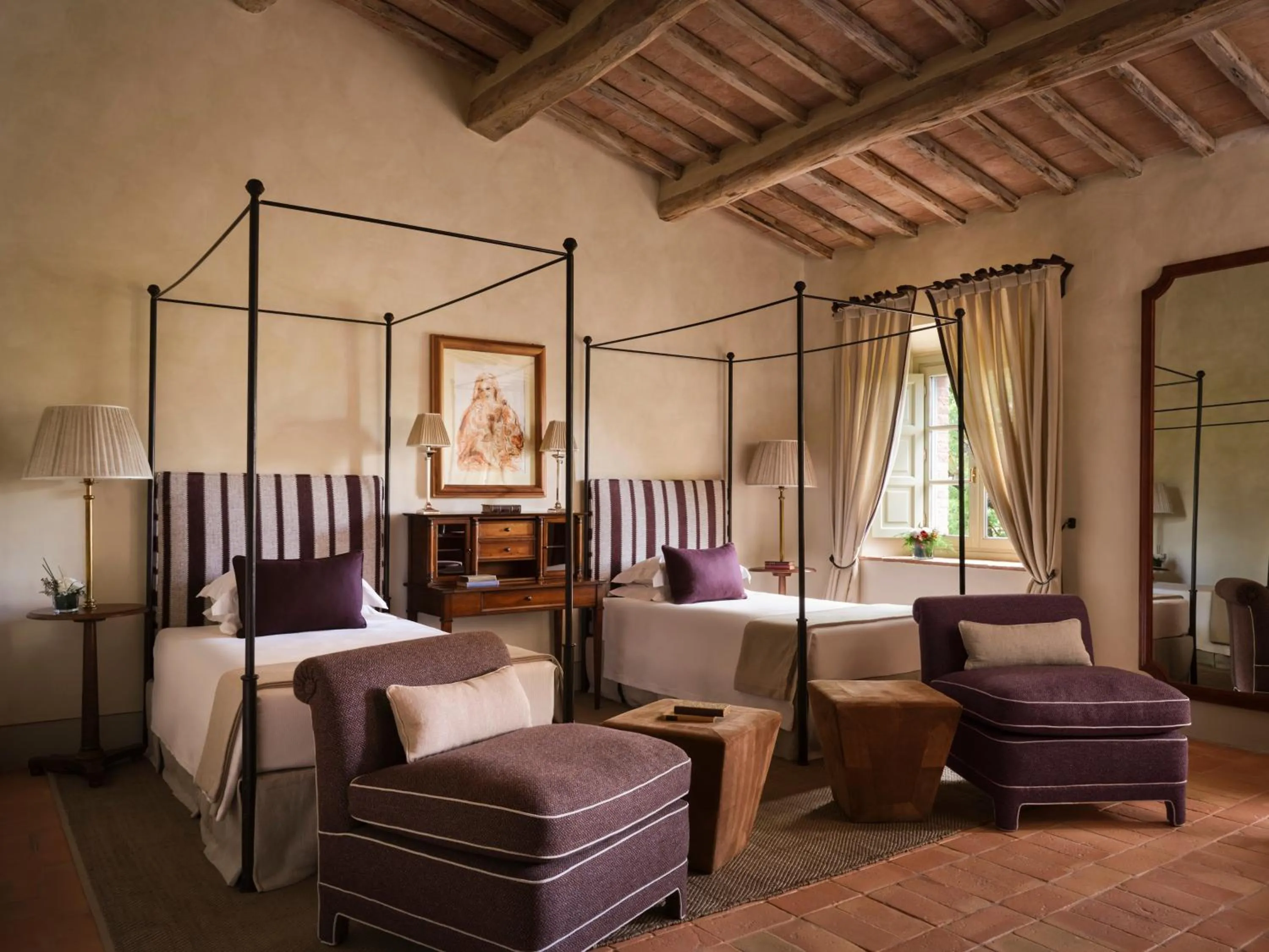Bed in Castiglion del Bosco, A Rosewood Hotel