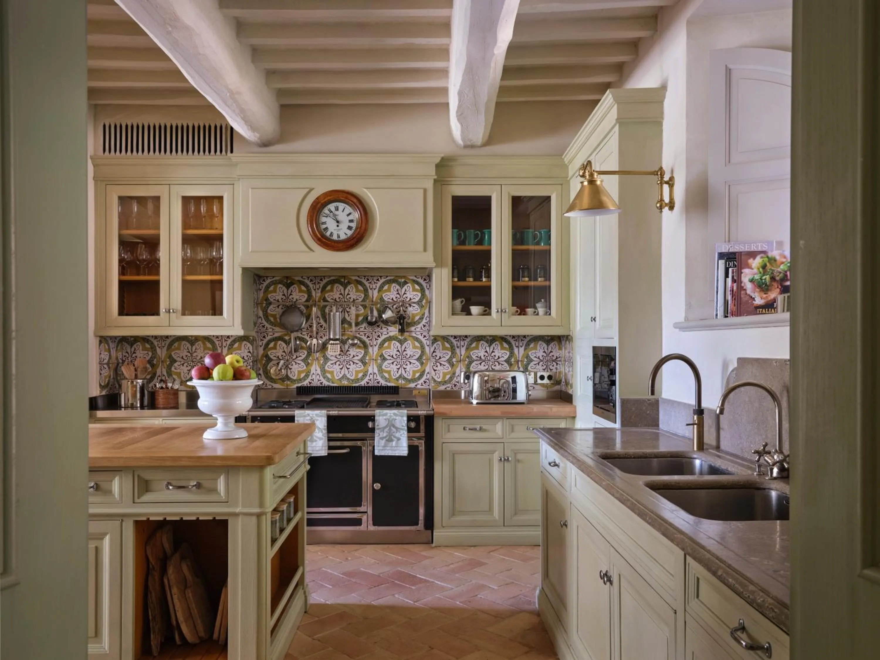 kitchen in Castiglion del Bosco, A Rosewood Hotel