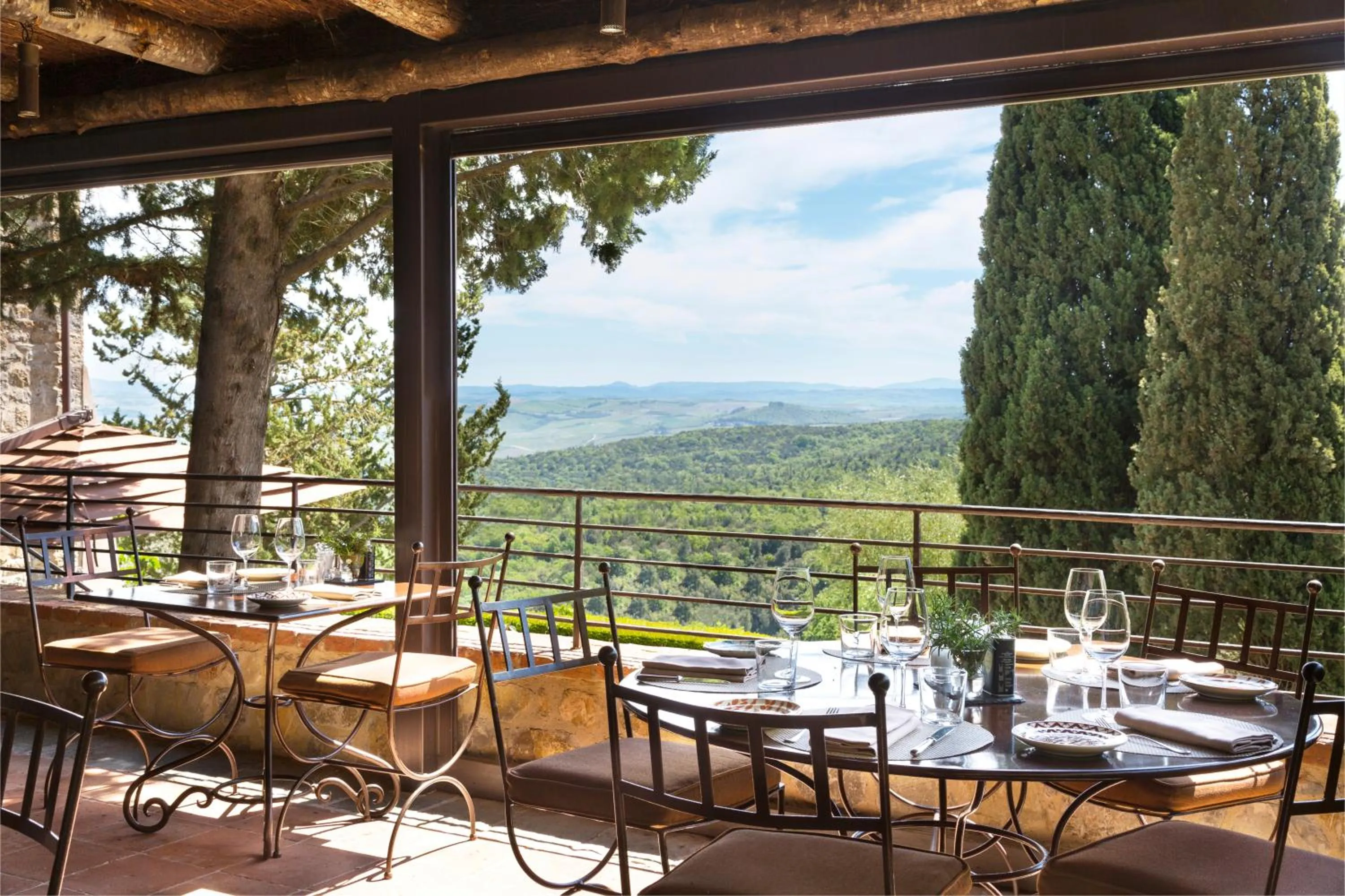 Restaurant/places to eat in Castiglion del Bosco, A Rosewood Hotel