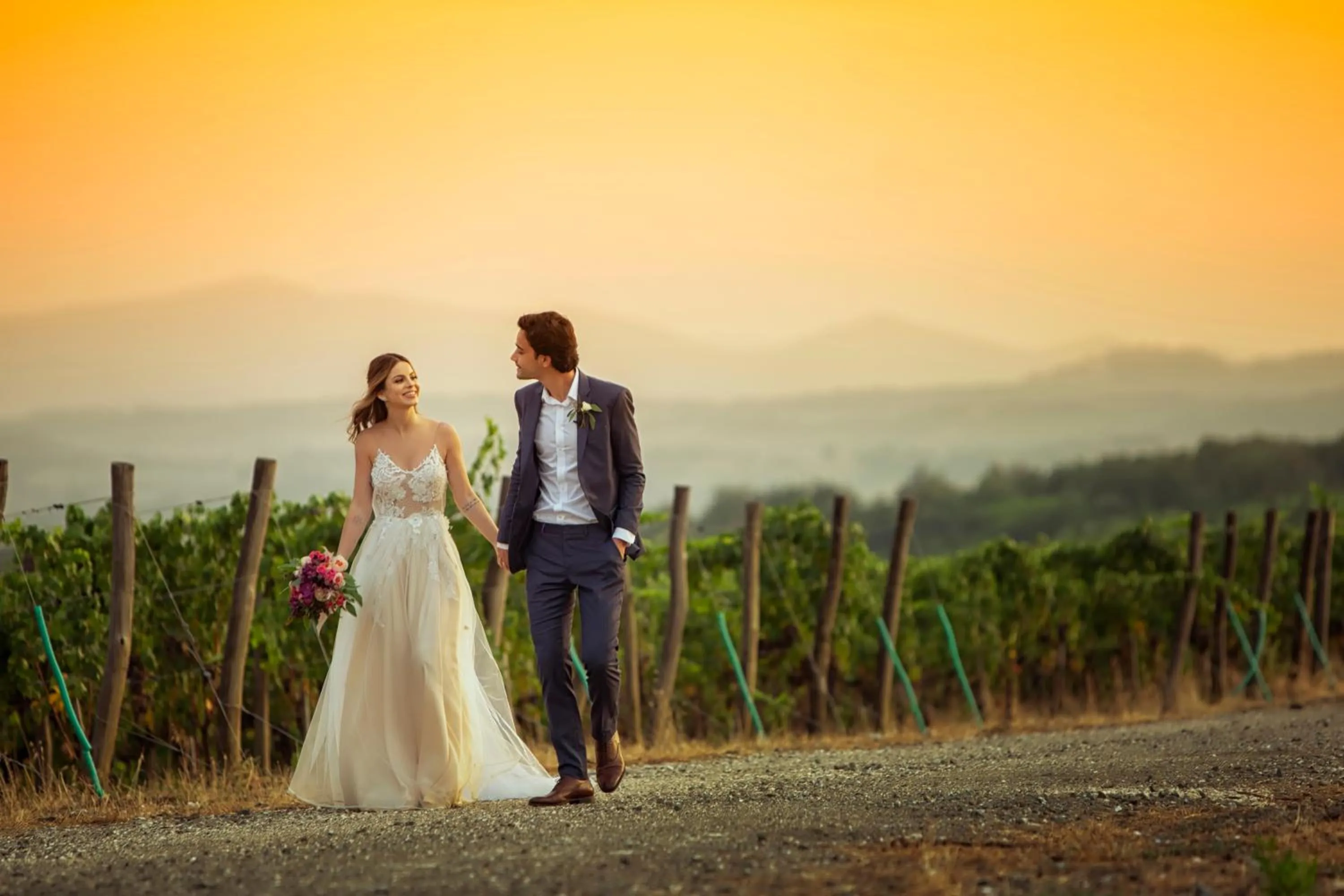 wedding in Castiglion del Bosco, A Rosewood Hotel
