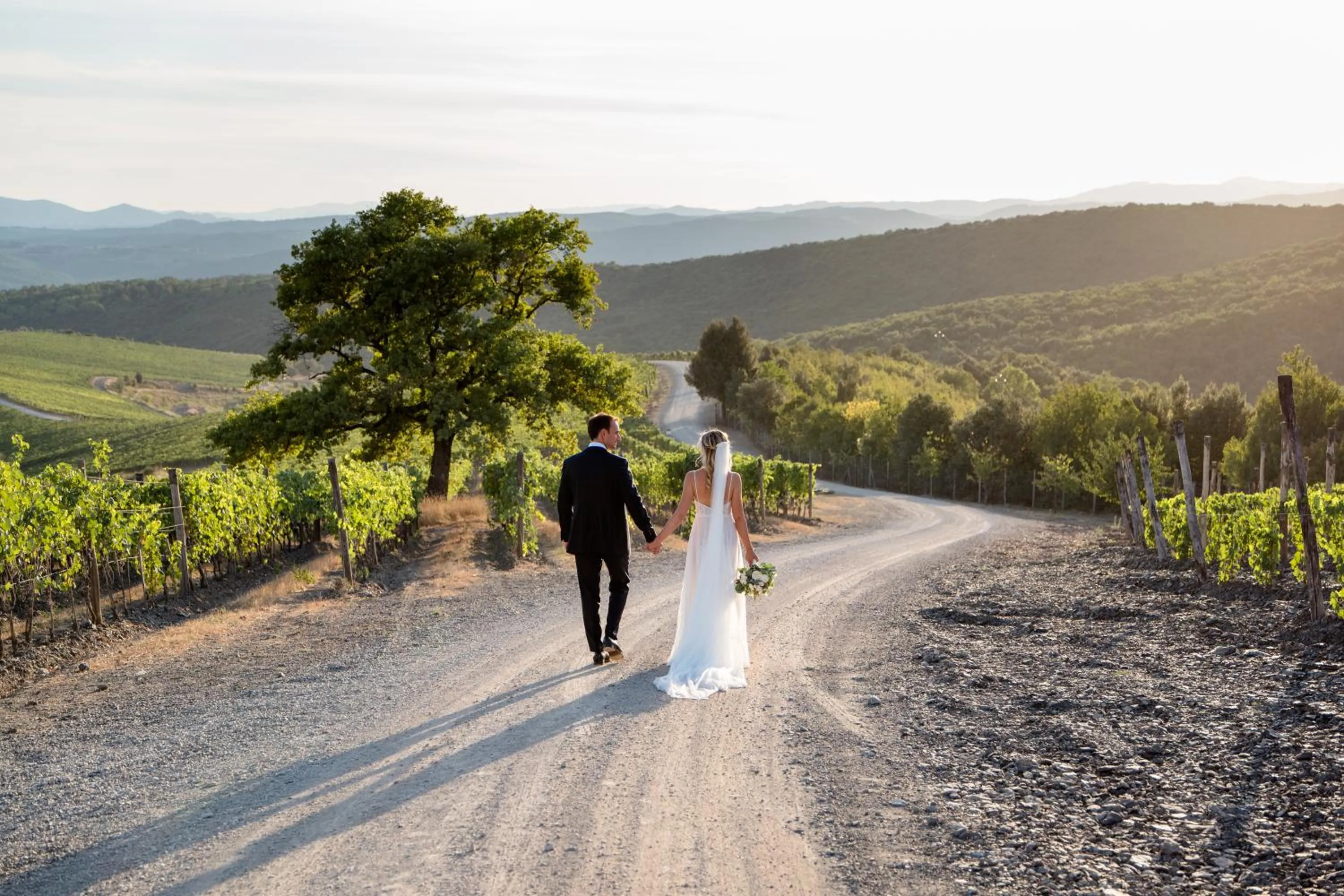 wedding in Castiglion del Bosco, A Rosewood Hotel
